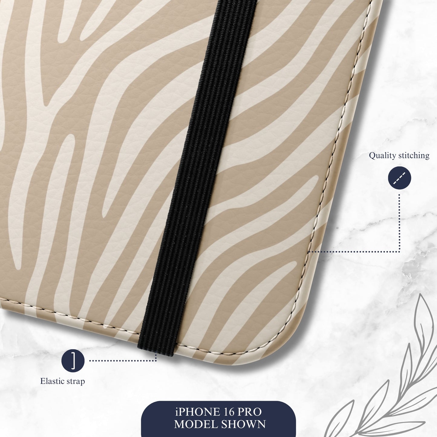 Dune Trail - iPhone Flip Case Wallet, Leather Folio Case Phone Case-aesthetic phone case-shockproof phone case-cute phone case-designer phone case-elegant phone case-luxury phone case-phone accessories-fashion accessory