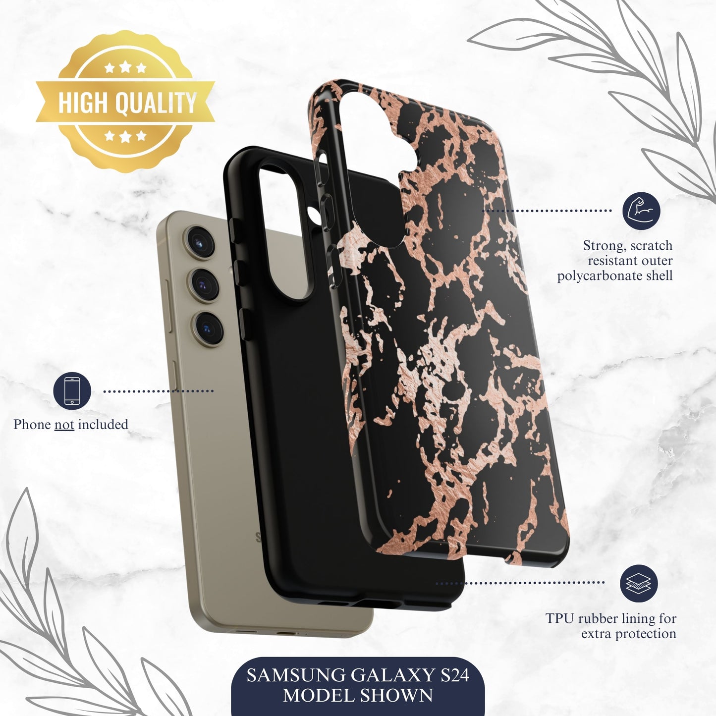 Molten Luxe - Samsung Galaxy Case Phone Case-aesthetic phone case-shockproof phone case-cute phone case-designer phone case-elegant phone case-luxury phone case-phone accessories-fashion accessory