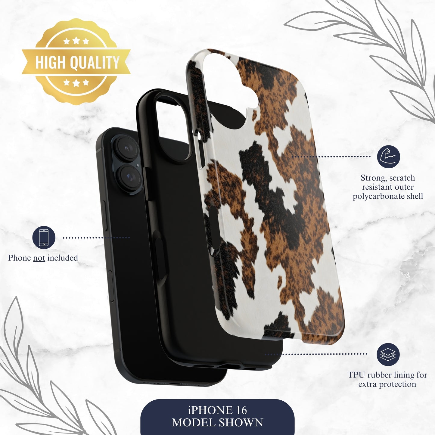 Cappuccino - iPhone Case Phone Case-aesthetic phone case-shockproof phone case-cute phone case-designer phone case-elegant phone case-luxury phone case-phone accessories-fashion accessory