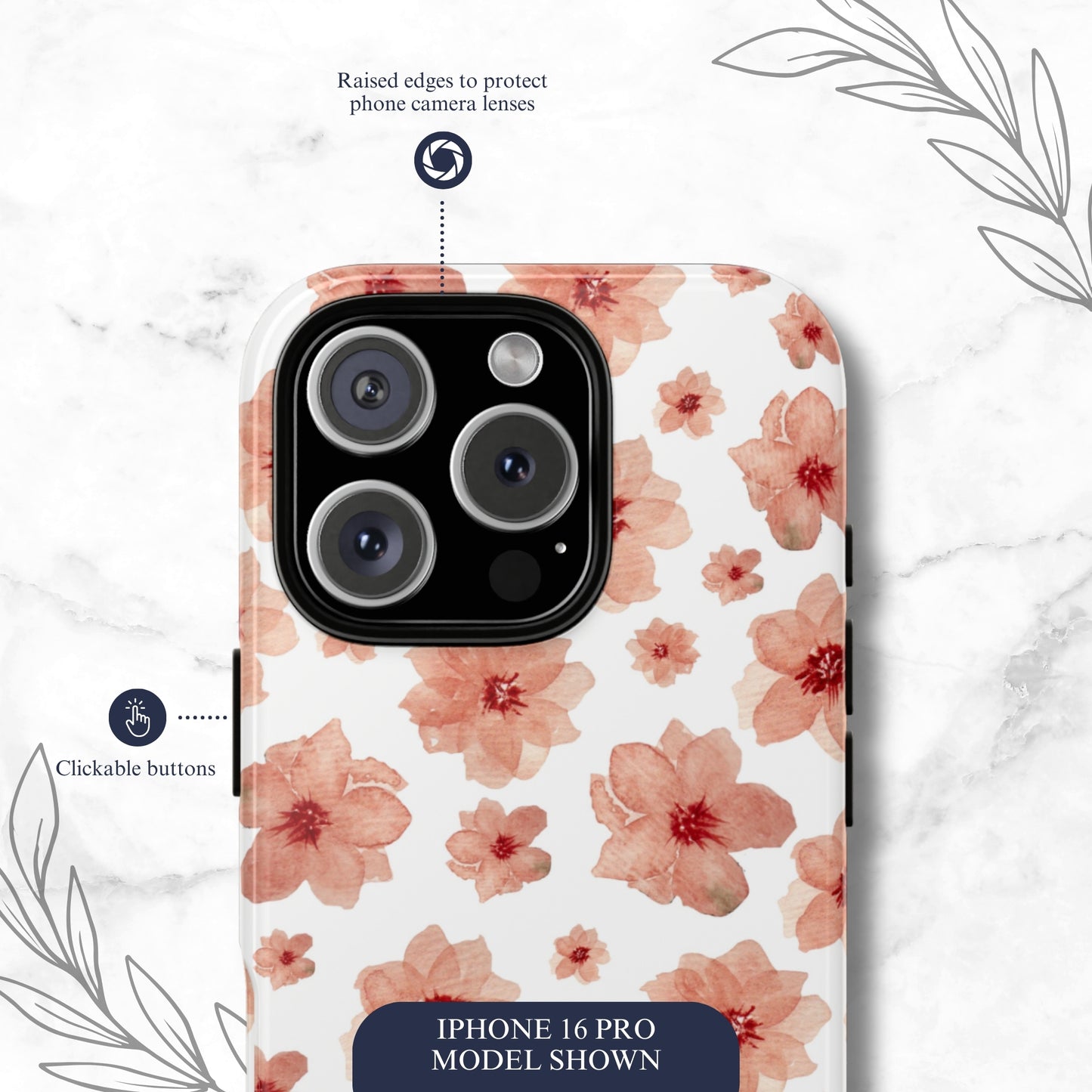 Rosewater - iPhone Case Phone Case-aesthetic phone case-shockproof phone case-cute phone case-designer phone case-elegant phone case-luxury phone case-phone accessories-fashion accessory