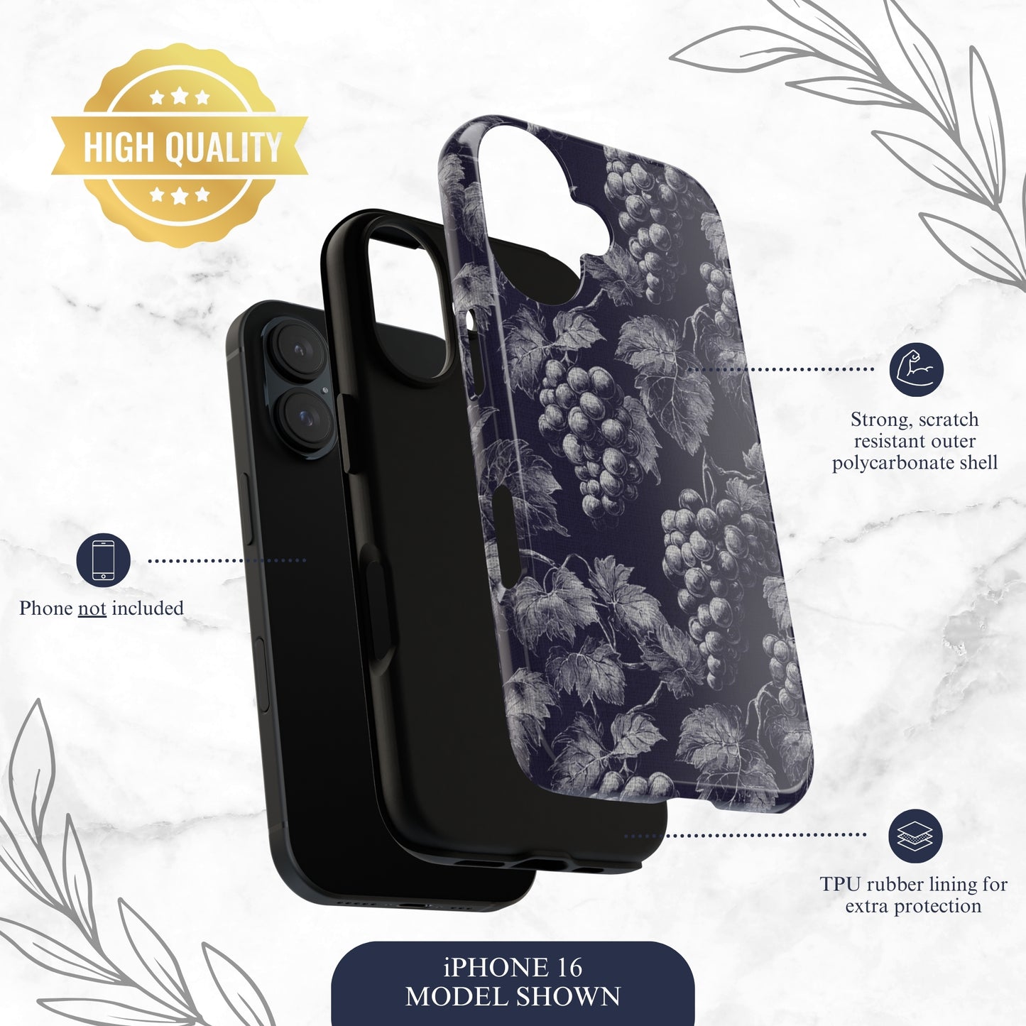 Orchard - iPhone Case Phone Case-aesthetic phone case-shockproof phone case-cute phone case-designer phone case-elegant phone case-luxury phone case-phone accessories-fashion accessory