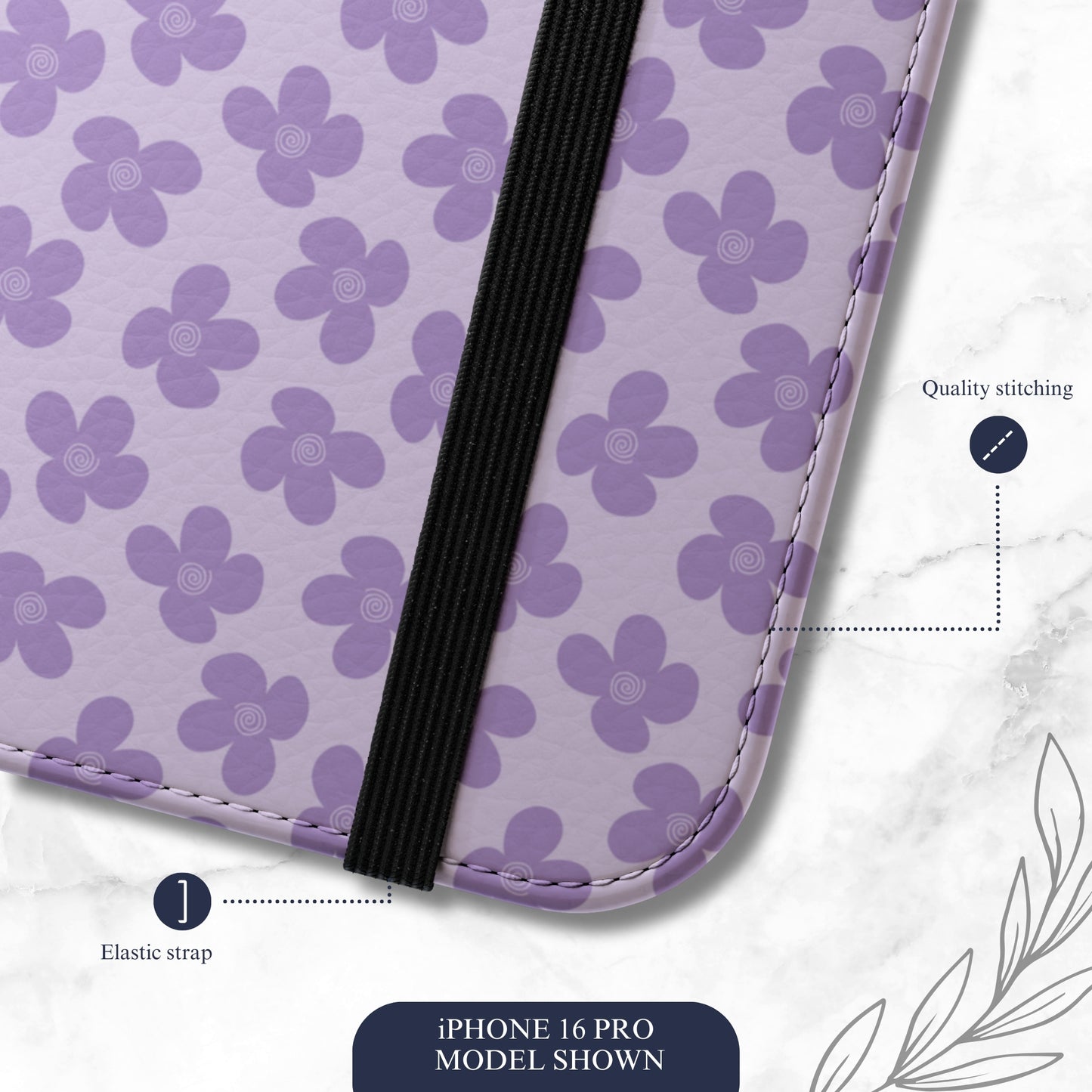 Inspiration - iPhone Flip Case Wallet, Leather Folio Case Phone Case-aesthetic phone case-shockproof phone case-cute phone case-designer phone case-elegant phone case-luxury phone case-phone accessories-fashion accessory