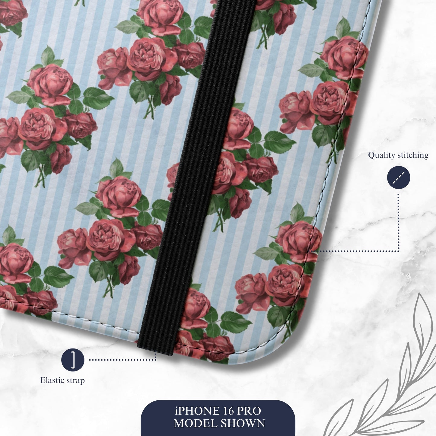 Something Subtle - iPhone Flip Case Wallet, Leather Folio Case Phone Case-aesthetic phone case-shockproof phone case-cute phone case-designer phone case-elegant phone case-luxury phone case-phone accessories-fashion accessory