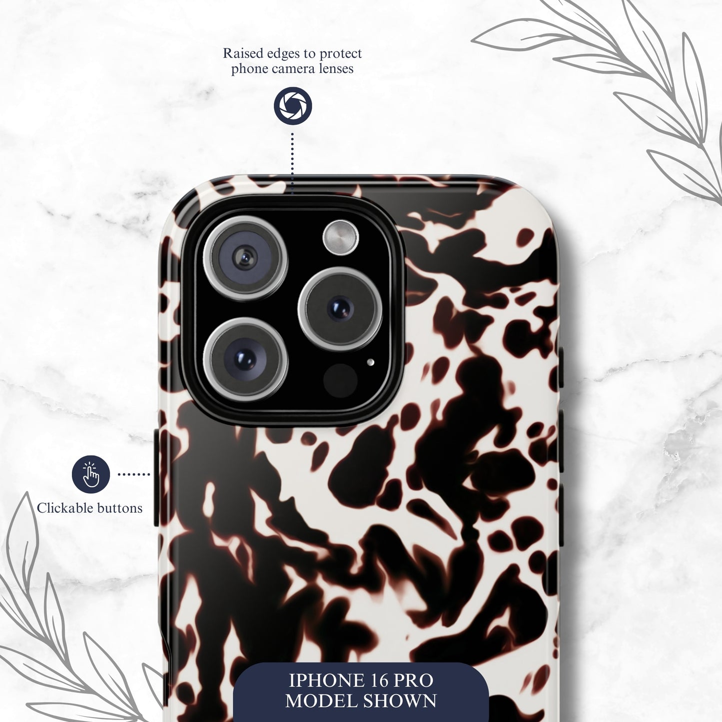 Dark Cocoa - iPhone Case Phone Case-aesthetic phone case-shockproof phone case-cute phone case-designer phone case-elegant phone case-luxury phone case-phone accessories-fashion accessory