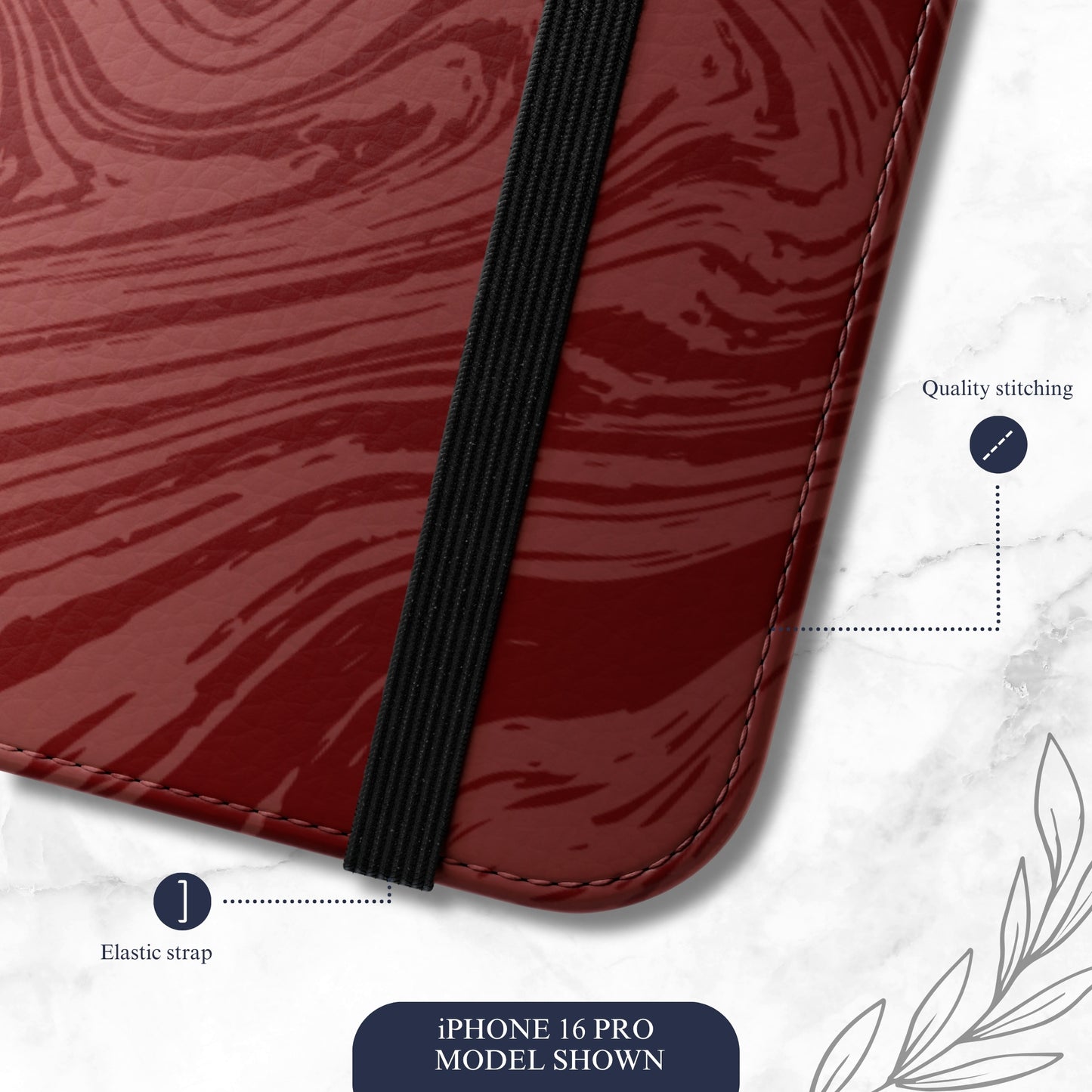 Enchantress - iPhone Flip Case Wallet, Leather Folio Case Phone Case-aesthetic phone case-shockproof phone case-cute phone case-designer phone case-elegant phone case-luxury phone case-phone accessories-fashion accessory