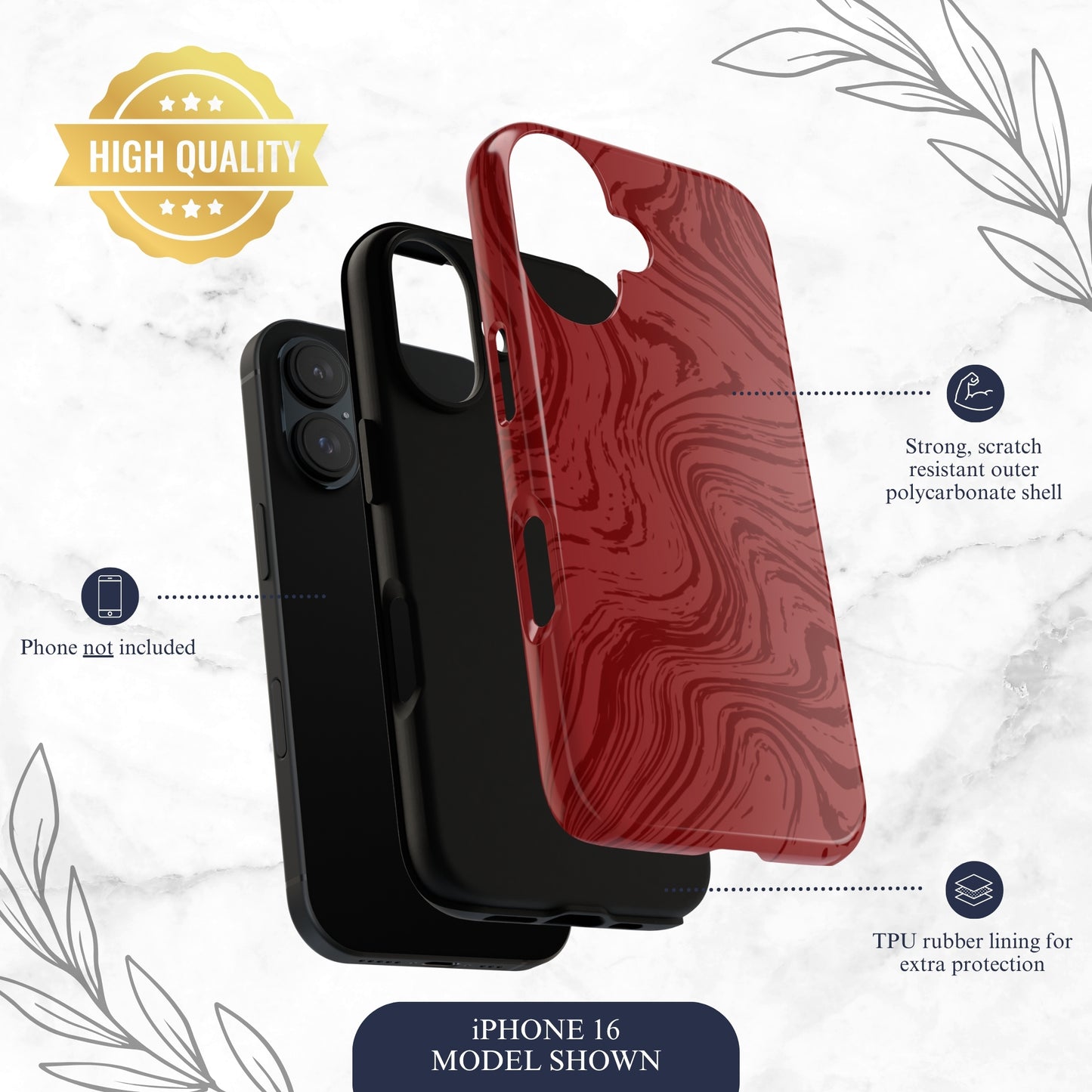 Enchantress - iPhone Case Phone Case-aesthetic phone case-shockproof phone case-cute phone case-designer phone case-elegant phone case-luxury phone case-phone accessories-fashion accessory