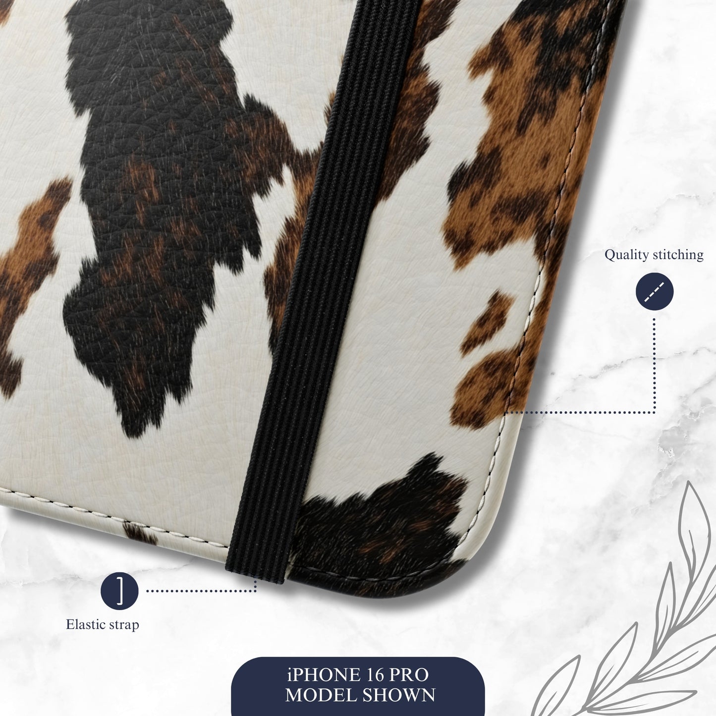 Cappuccino - iPhone Flip Case Wallet, Leather Folio Case Phone Case-aesthetic phone case-shockproof phone case-cute phone case-designer phone case-elegant phone case-luxury phone case-phone accessories-fashion accessory