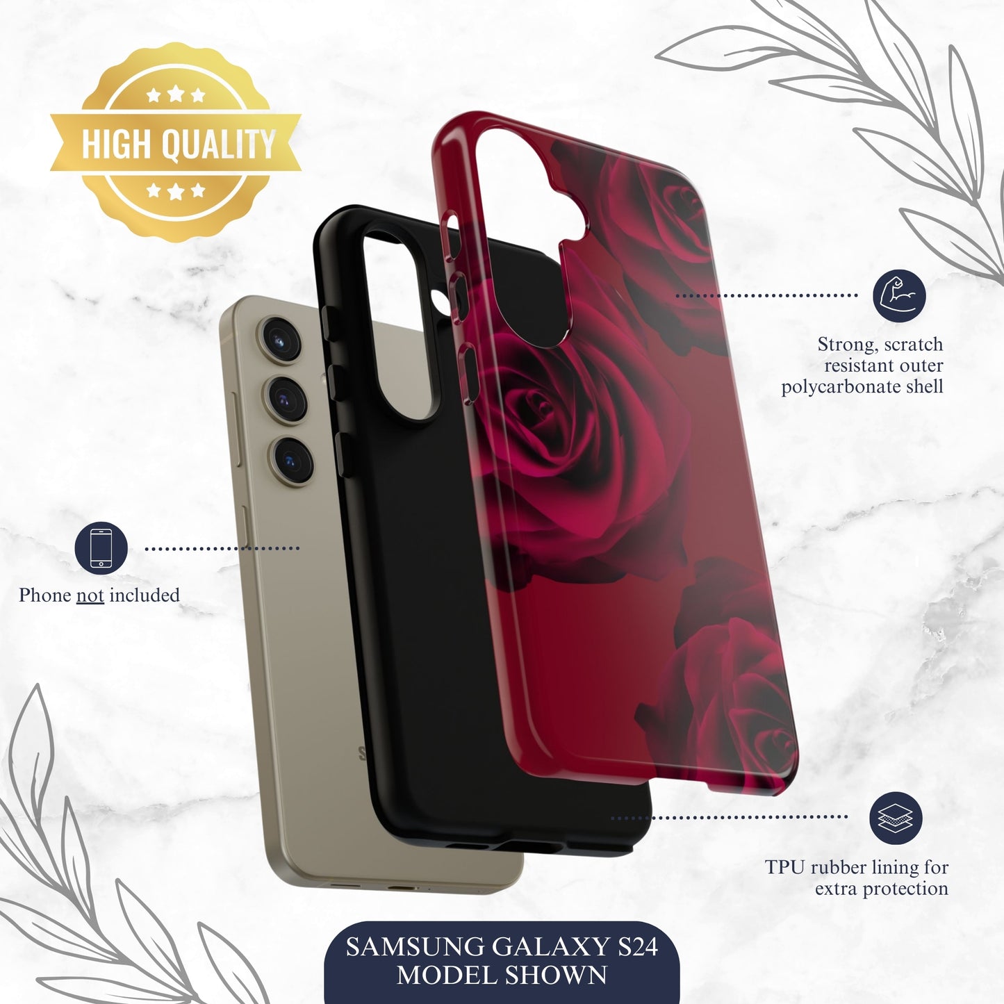 Bold Beauty - Samsung Galaxy Case Phone Case-aesthetic phone case-shockproof phone case-cute phone case-designer phone case-elegant phone case-luxury phone case-phone accessories-fashion accessory