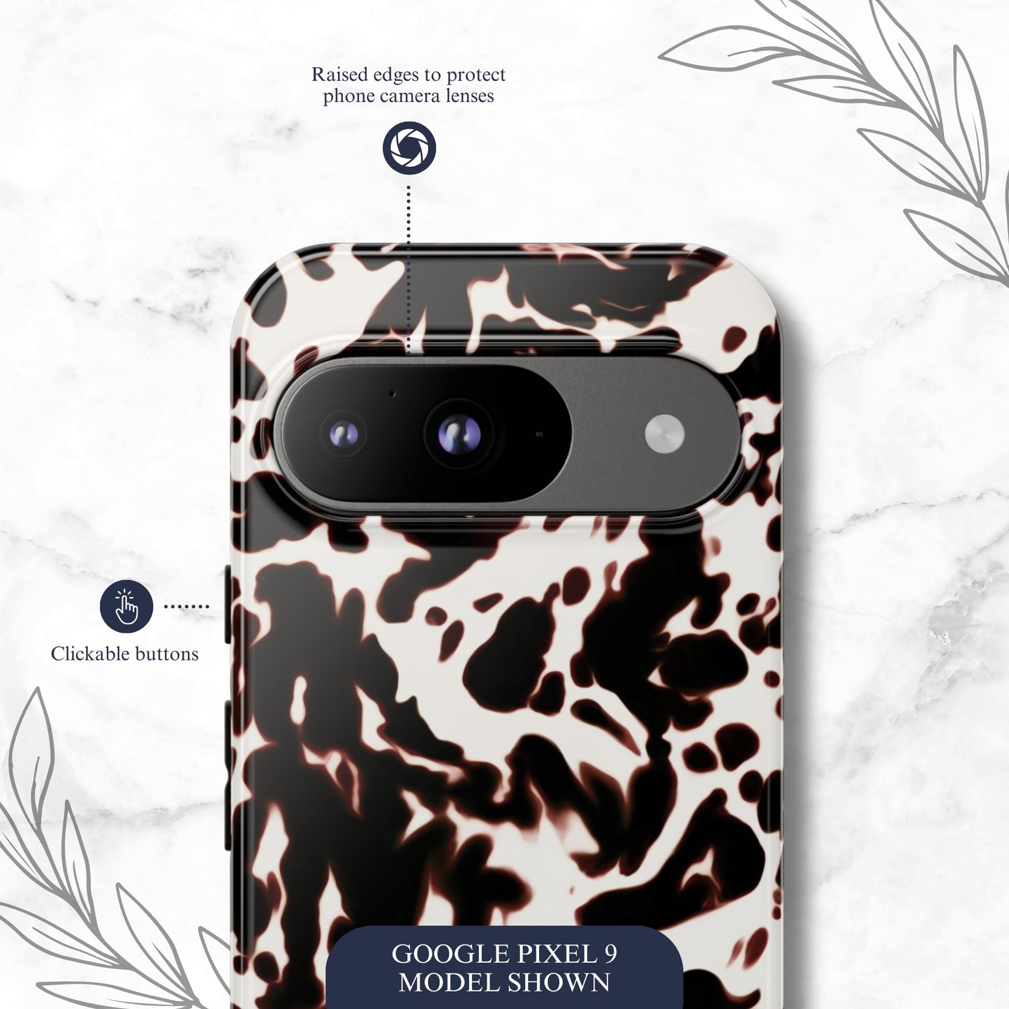 Dark Cocoa - Google Pixel Case Phone Case-aesthetic phone case-shockproof phone case-cute phone case-designer phone case-elegant phone case-luxury phone case-phone accessories-fashion accessory