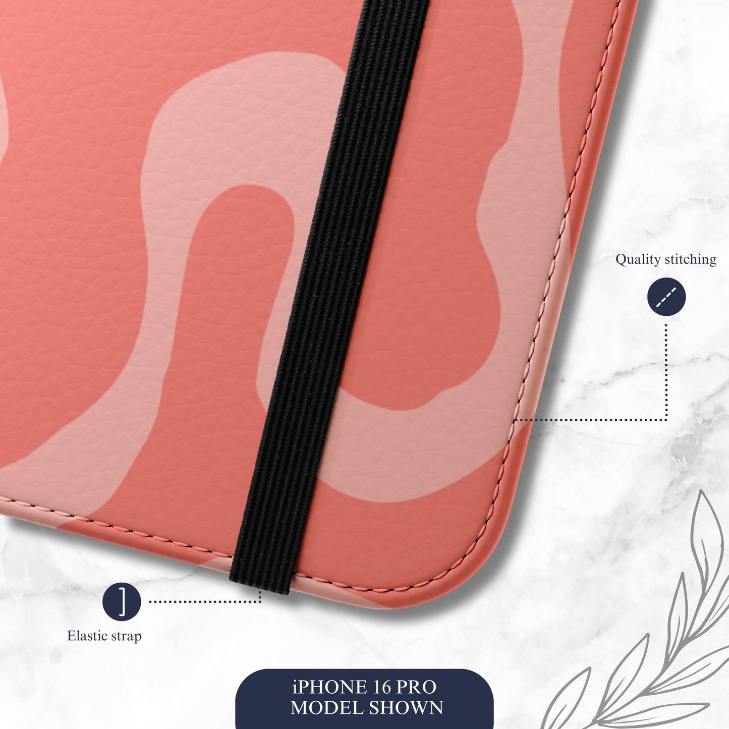 Lover's Kiss - iPhone Flip Case Wallet, Leather Folio Case Phone Case-aesthetic phone case-shockproof phone case-cute phone case-designer phone case-elegant phone case-luxury phone case-phone accessories-fashion accessory