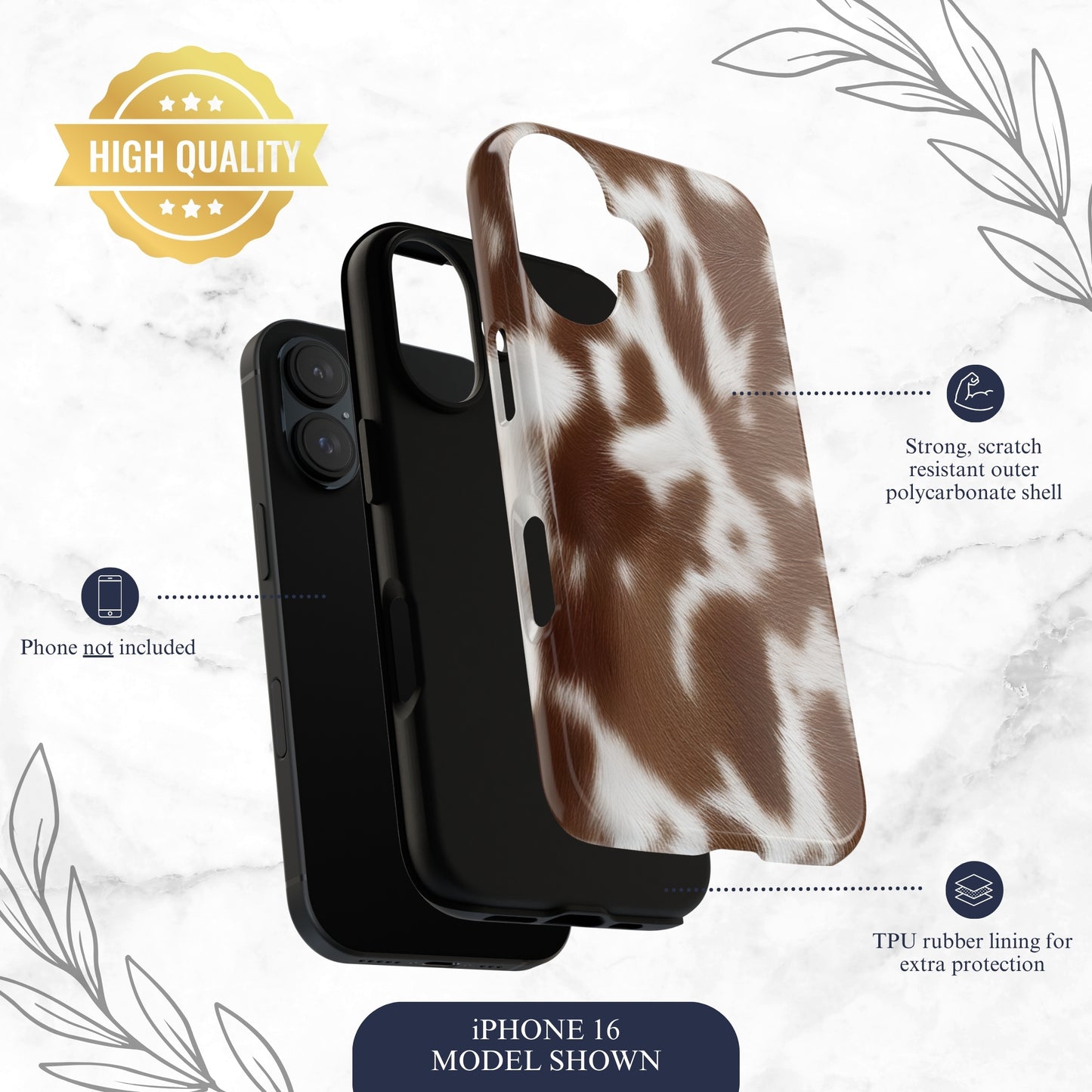 Cowgirl Ranch - iPhone Case Phone Case-aesthetic phone case-shockproof phone case-cute phone case-designer phone case-elegant phone case-luxury phone case-phone accessories-fashion accessory