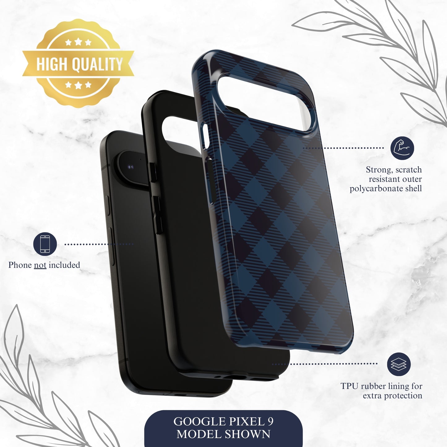 Denim Jeans - Google Pixel Case Phone Case-aesthetic phone case-shockproof phone case-cute phone case-designer phone case-elegant phone case-luxury phone case-phone accessories-fashion accessory