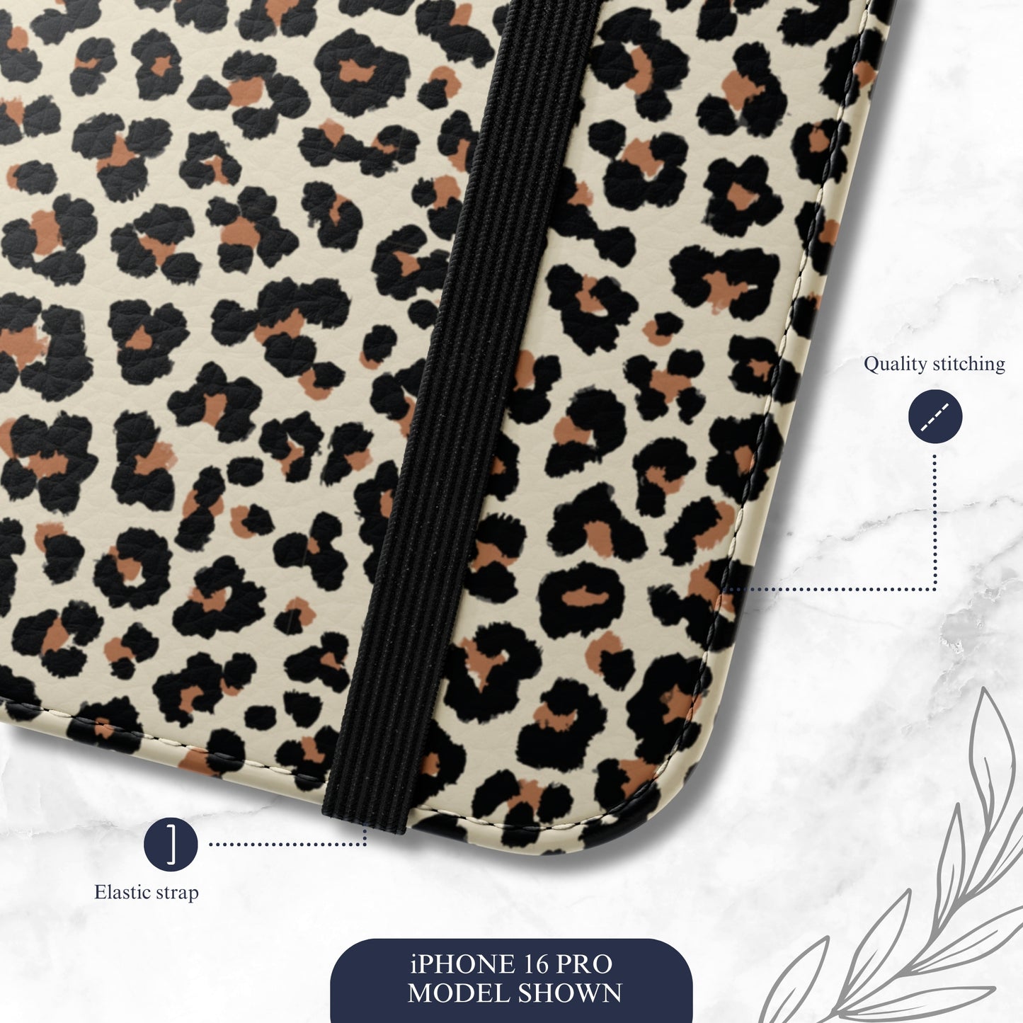 Wildcat - iPhone Flip Case Wallet, Leather Folio Case Phone Case-aesthetic phone case-shockproof phone case-cute phone case-designer phone case-elegant phone case-luxury phone case-phone accessories-fashion accessory