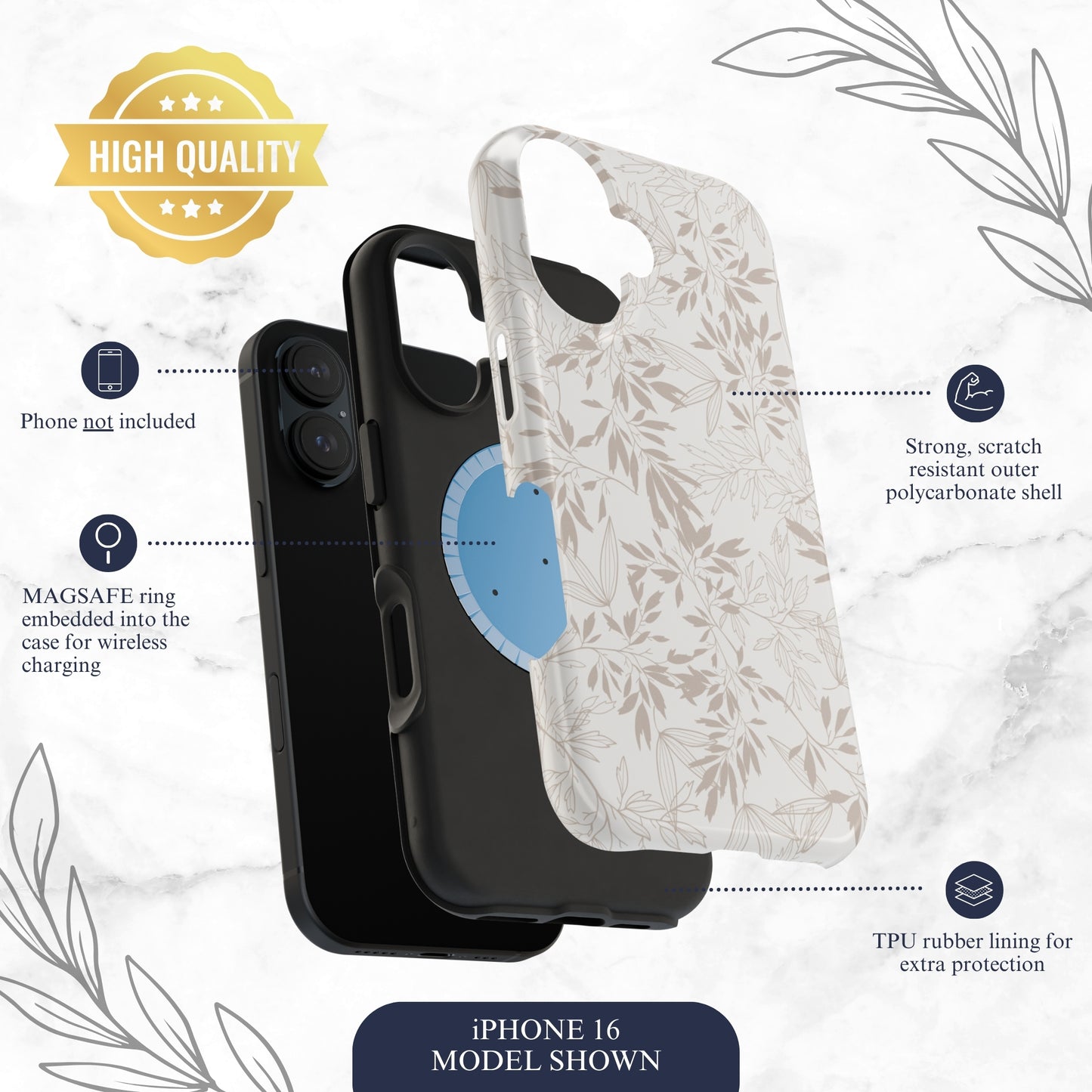 Ash - Magsafe iPhone Case Phone Case-aesthetic phone case-shockproof phone case-cute phone case-designer phone case-elegant phone case-luxury phone case-phone accessories-fashion accessory