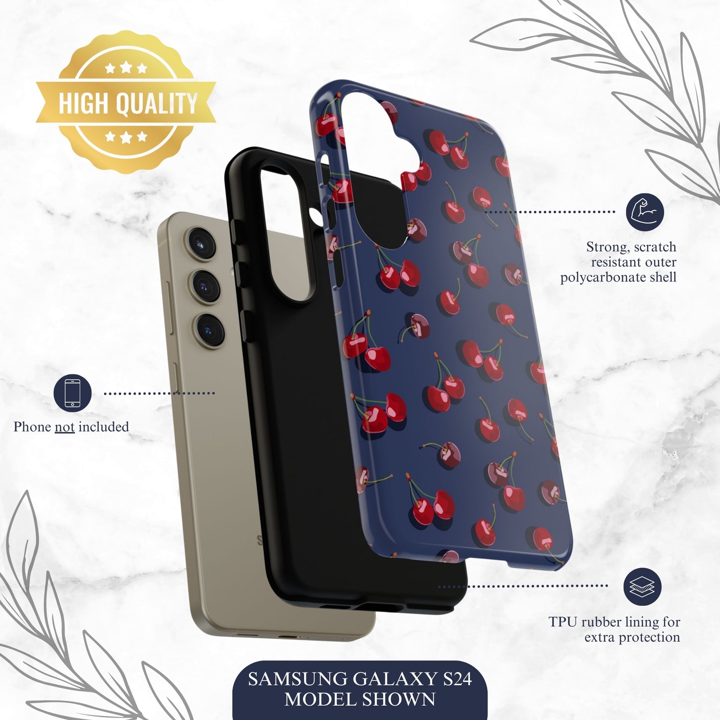 Sweet Tease - Samsung Galaxy Case Phone Case-aesthetic phone case-shockproof phone case-cute phone case-designer phone case-elegant phone case-luxury phone case-phone accessories-fashion accessory