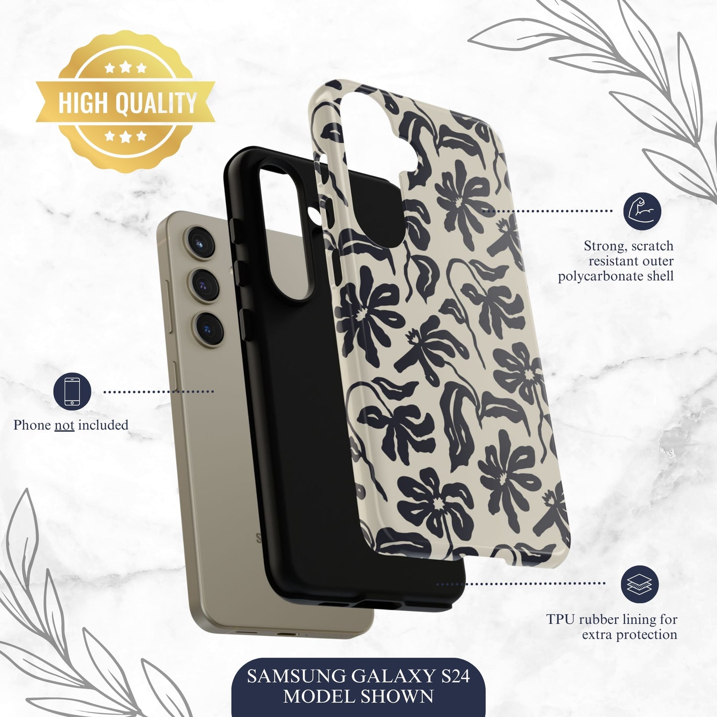 Ink - Samsung Galaxy Case Phone Case-aesthetic phone case-shockproof phone case-cute phone case-designer phone case-elegant phone case-luxury phone case-phone accessories-fashion accessory