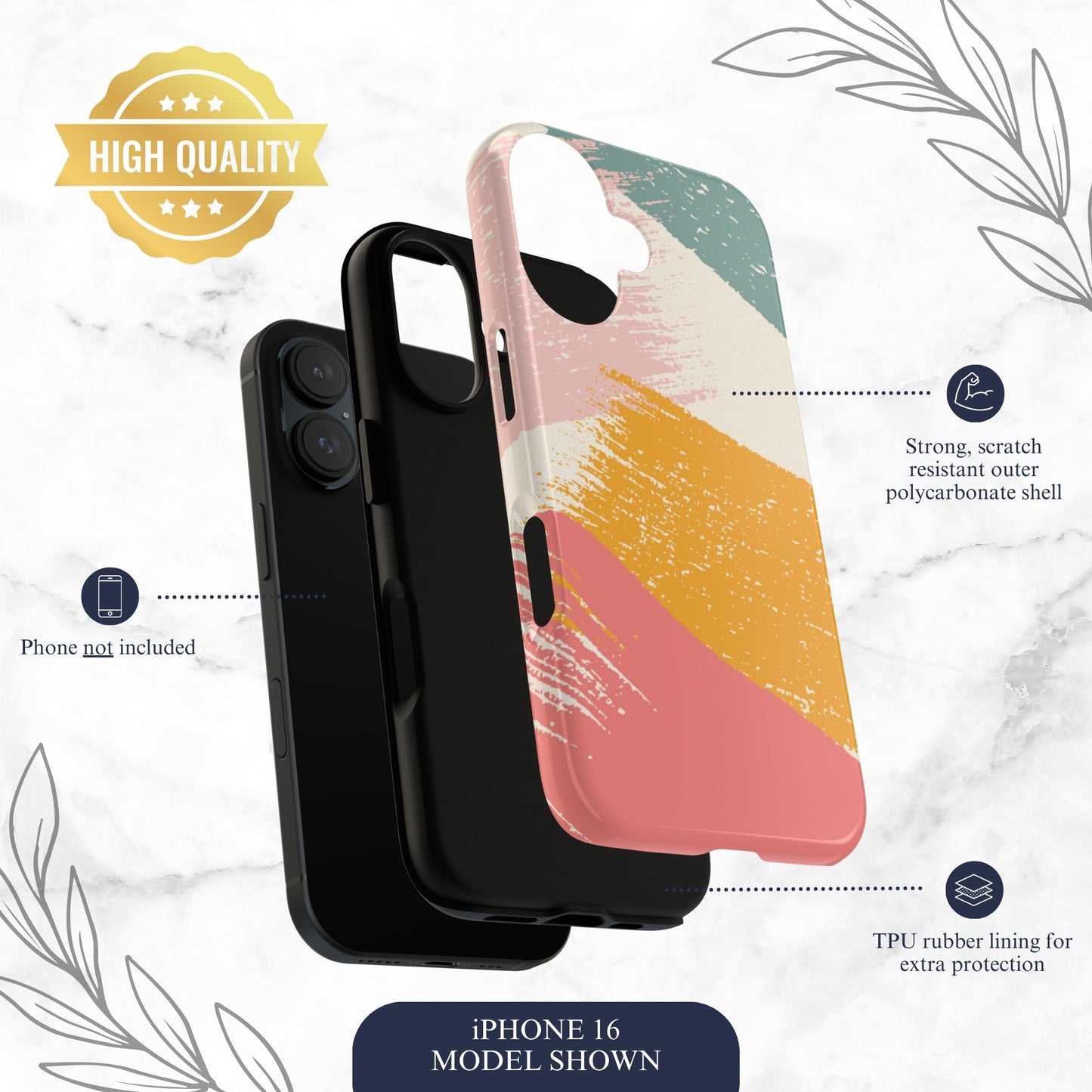 Cotton Candy - iPhone Case Phone Case-aesthetic phone case-shockproof phone case-cute phone case-designer phone case-elegant phone case-luxury phone case-phone accessories-fashion accessory