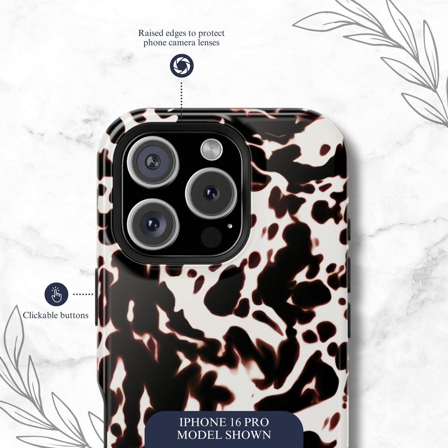 Dark Cocoa - Magsafe iPhone Case Phone Case-aesthetic phone case-shockproof phone case-cute phone case-designer phone case-elegant phone case-luxury phone case-phone accessories-fashion accessory