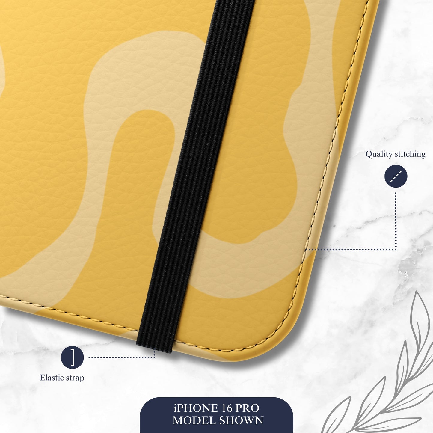 Golden Hour - iPhone Flip Case Wallet, Leather Folio Case Phone Case-aesthetic phone case-shockproof phone case-cute phone case-designer phone case-elegant phone case-luxury phone case-phone accessories-fashion accessory