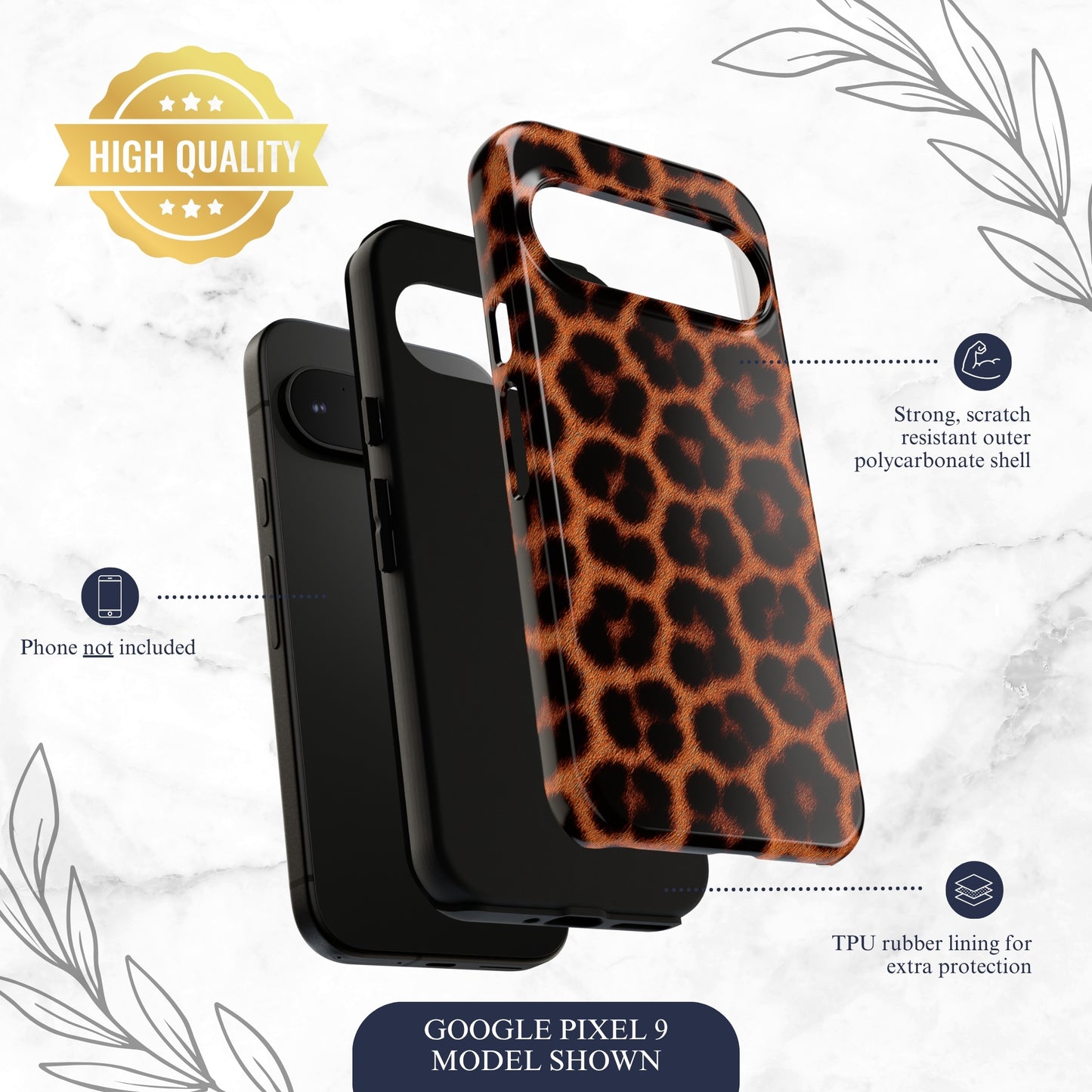 Animal Allure - Google Pixel Case Phone Case-aesthetic phone case-shockproof phone case-cute phone case-designer phone case-elegant phone case-luxury phone case-phone accessories-fashion accessory