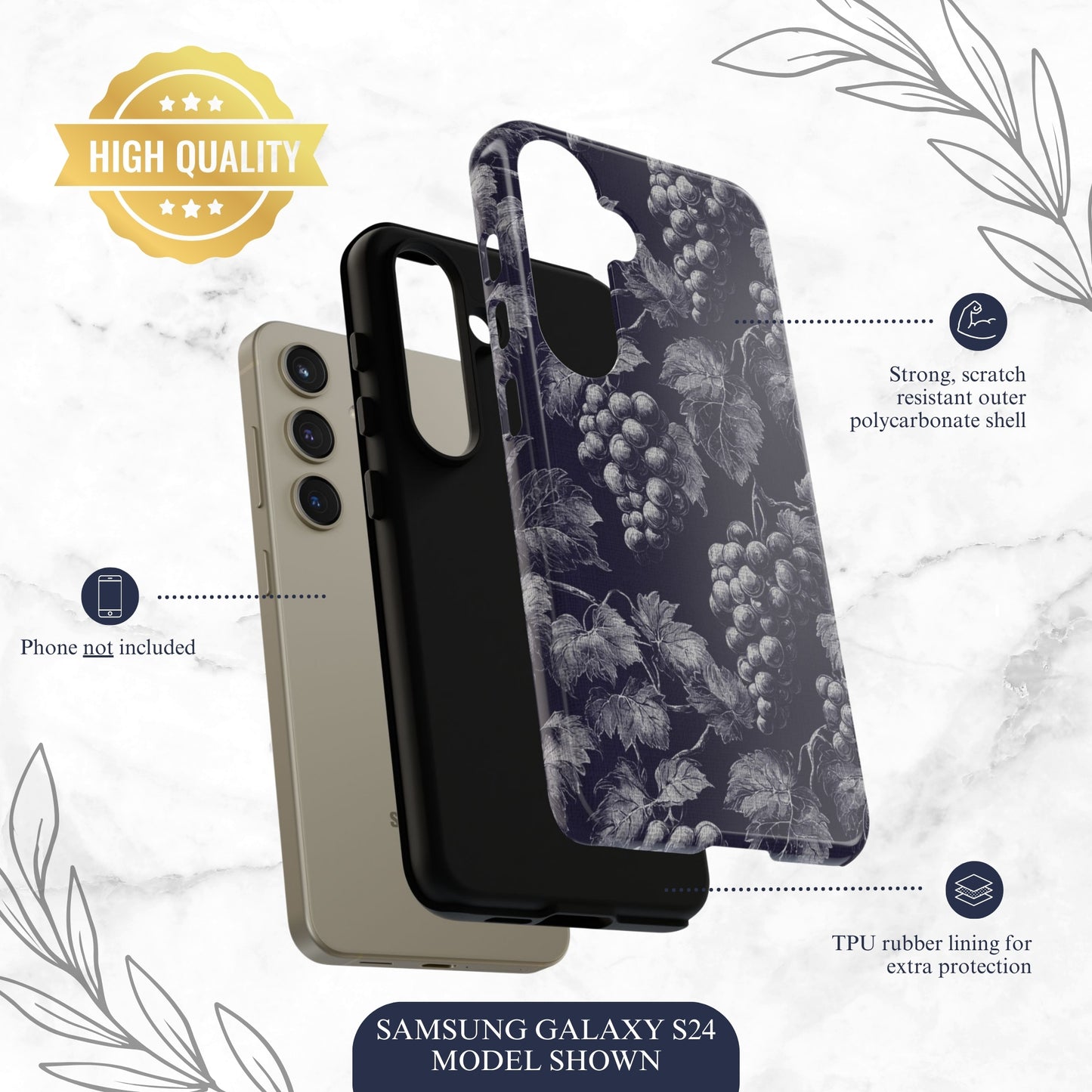 Orchard - Samsung Galaxy Case Phone Case-aesthetic phone case-shockproof phone case-cute phone case-designer phone case-elegant phone case-luxury phone case-phone accessories-fashion accessory