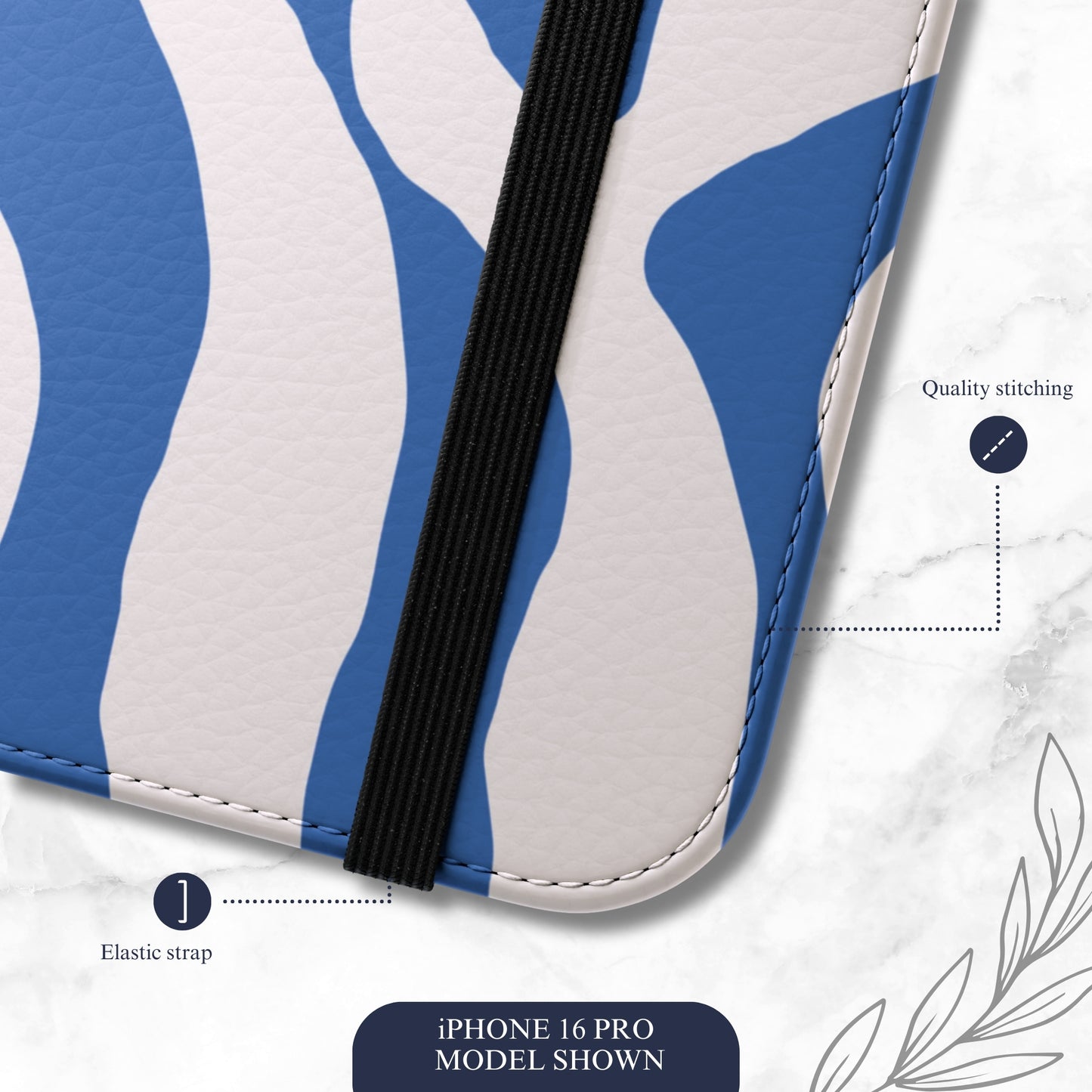 Wave Rider - iPhone Flip Case Wallet, Leather Folio Case Phone Case-aesthetic phone case-shockproof phone case-cute phone case-designer phone case-elegant phone case-luxury phone case-phone accessories-fashion accessory