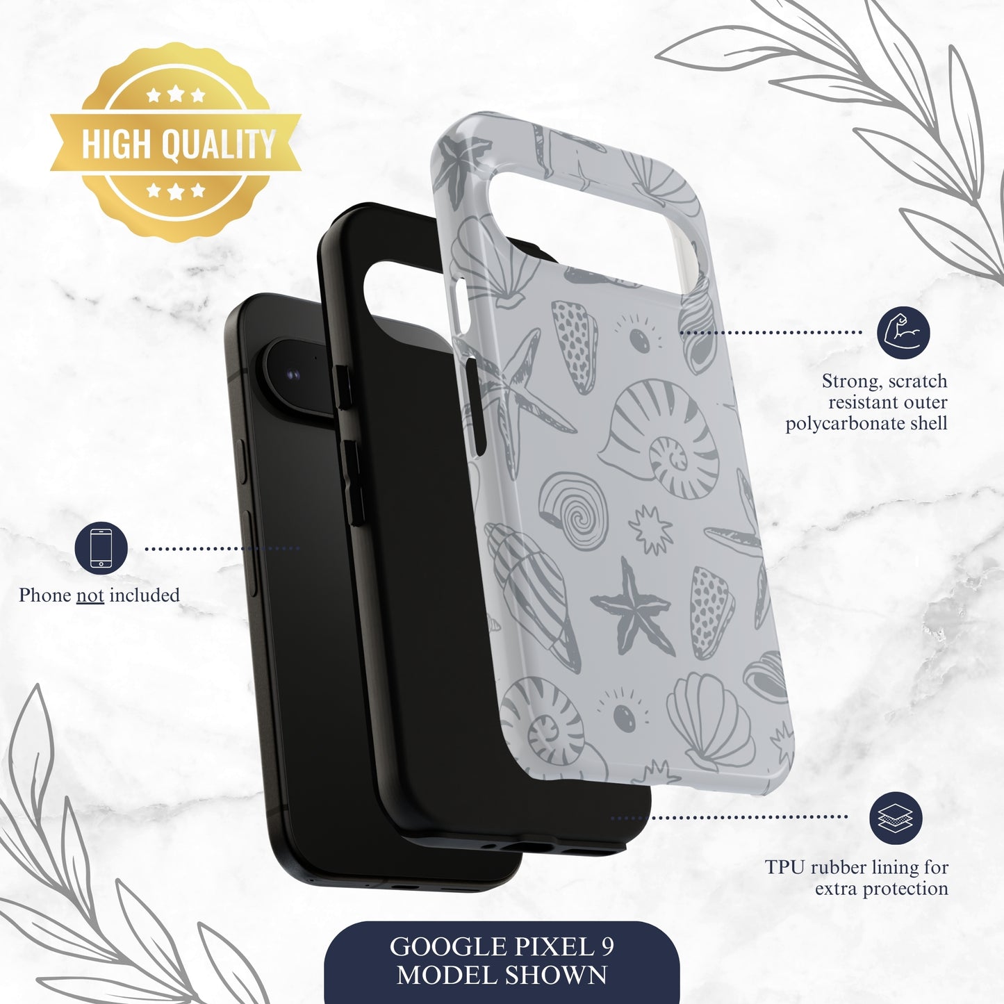 Washed Away - Google Pixel Case Phone Case-aesthetic phone case-shockproof phone case-cute phone case-designer phone case-elegant phone case-luxury phone case-phone accessories-fashion accessory