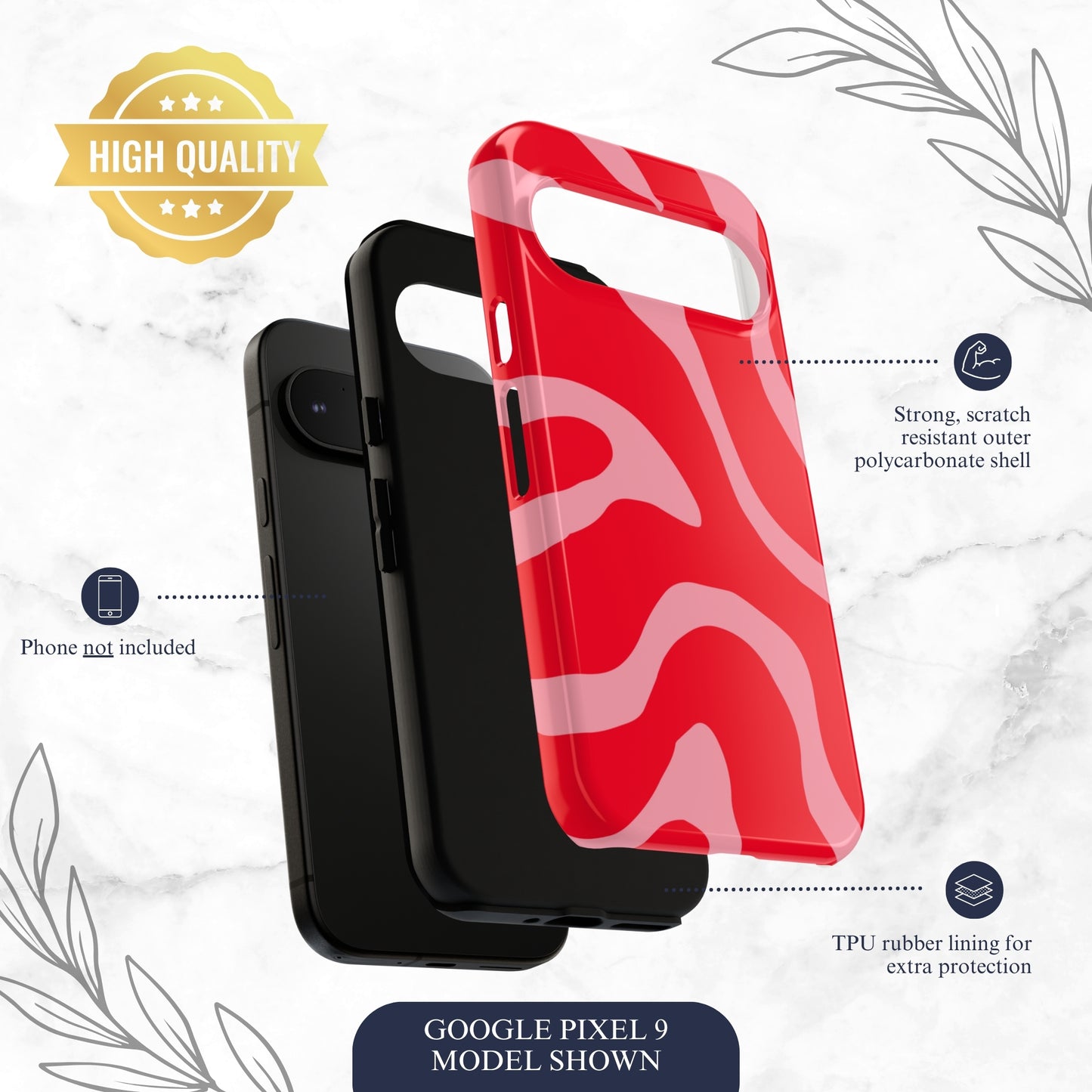 Afterglow - Google Pixel Case Phone Case-aesthetic phone case-shockproof phone case-cute phone case-designer phone case-elegant phone case-luxury phone case-phone accessories-fashion accessory