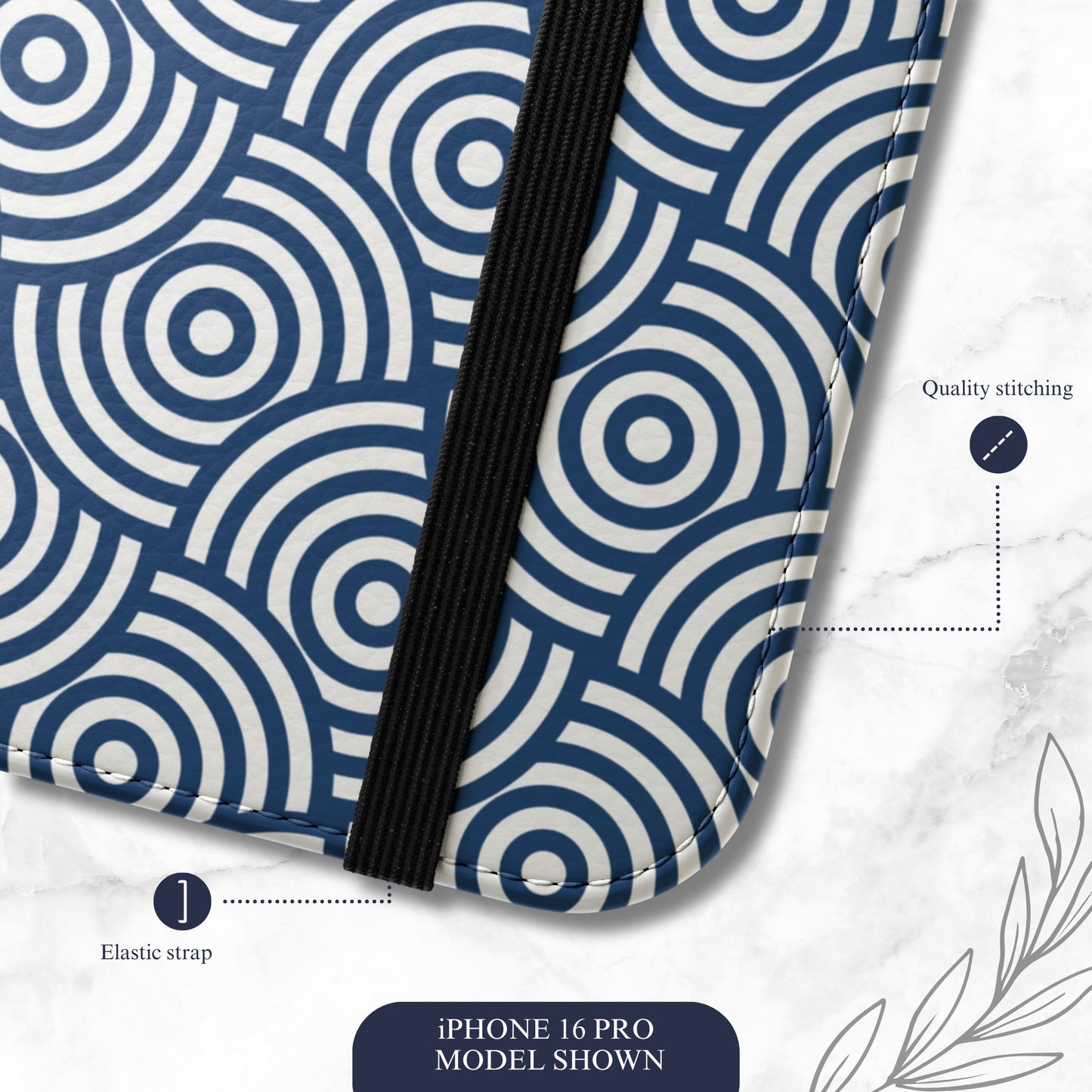 Rainy Day - iPhone Flip Case Wallet, Leather Folio Case Phone Case-aesthetic phone case-shockproof phone case-cute phone case-designer phone case-elegant phone case-luxury phone case-phone accessories-fashion accessory