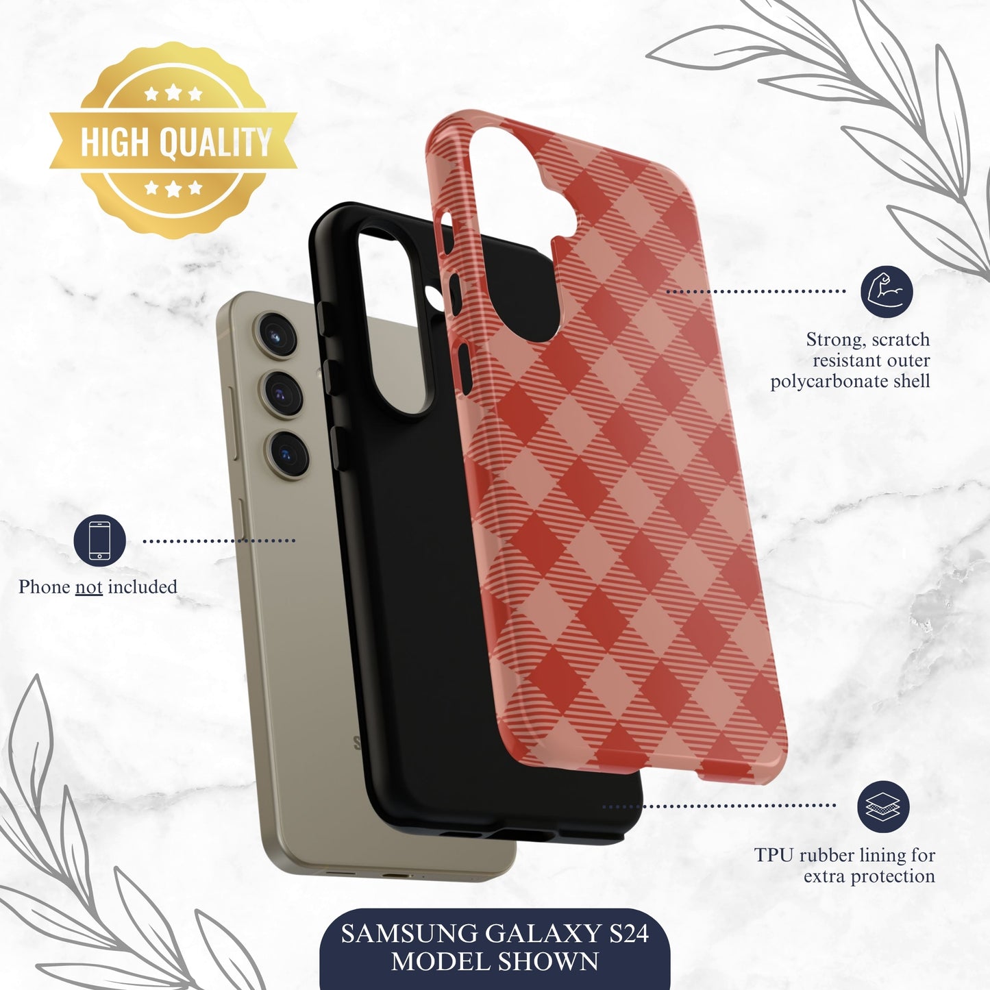 Picnic Day - Samsung Galaxy Case Phone Case-aesthetic phone case-shockproof phone case-cute phone case-designer phone case-elegant phone case-luxury phone case-phone accessories-fashion accessory