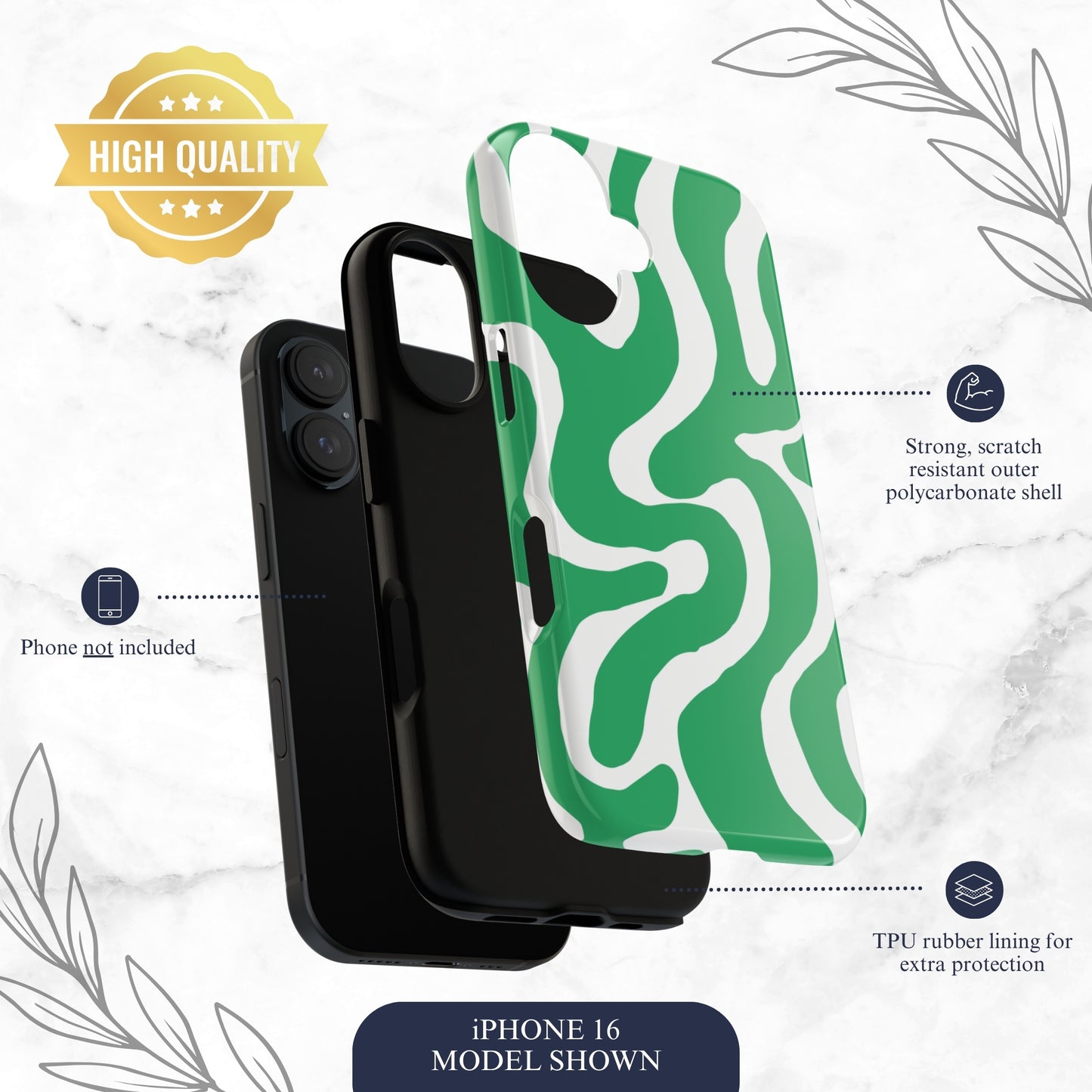 Pistachio - iPhone Case Phone Case-aesthetic phone case-shockproof phone case-cute phone case-designer phone case-elegant phone case-luxury phone case-phone accessories-fashion accessory