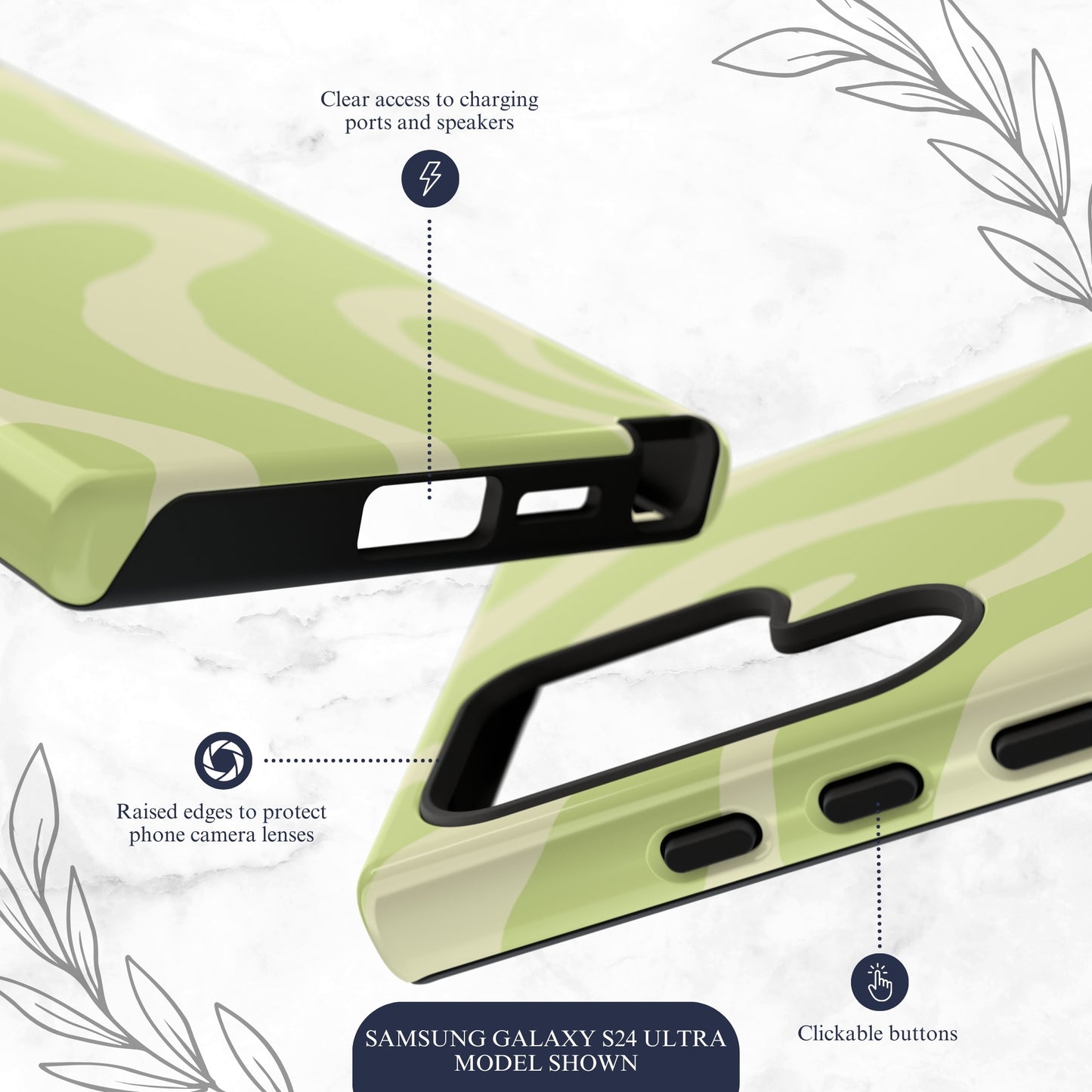 Fresh Feeling - Samsung Galaxy Case Phone Case-aesthetic phone case-shockproof phone case-cute phone case-designer phone case-elegant phone case-luxury phone case-phone accessories-fashion accessory
