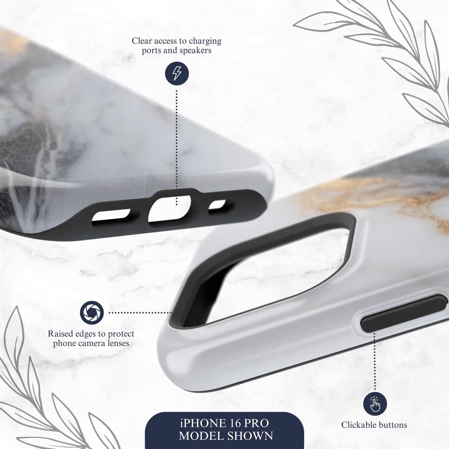 Ivory - Magsafe iPhone Case Phone Case-aesthetic phone case-shockproof phone case-cute phone case-designer phone case-elegant phone case-luxury phone case-phone accessories-fashion accessory