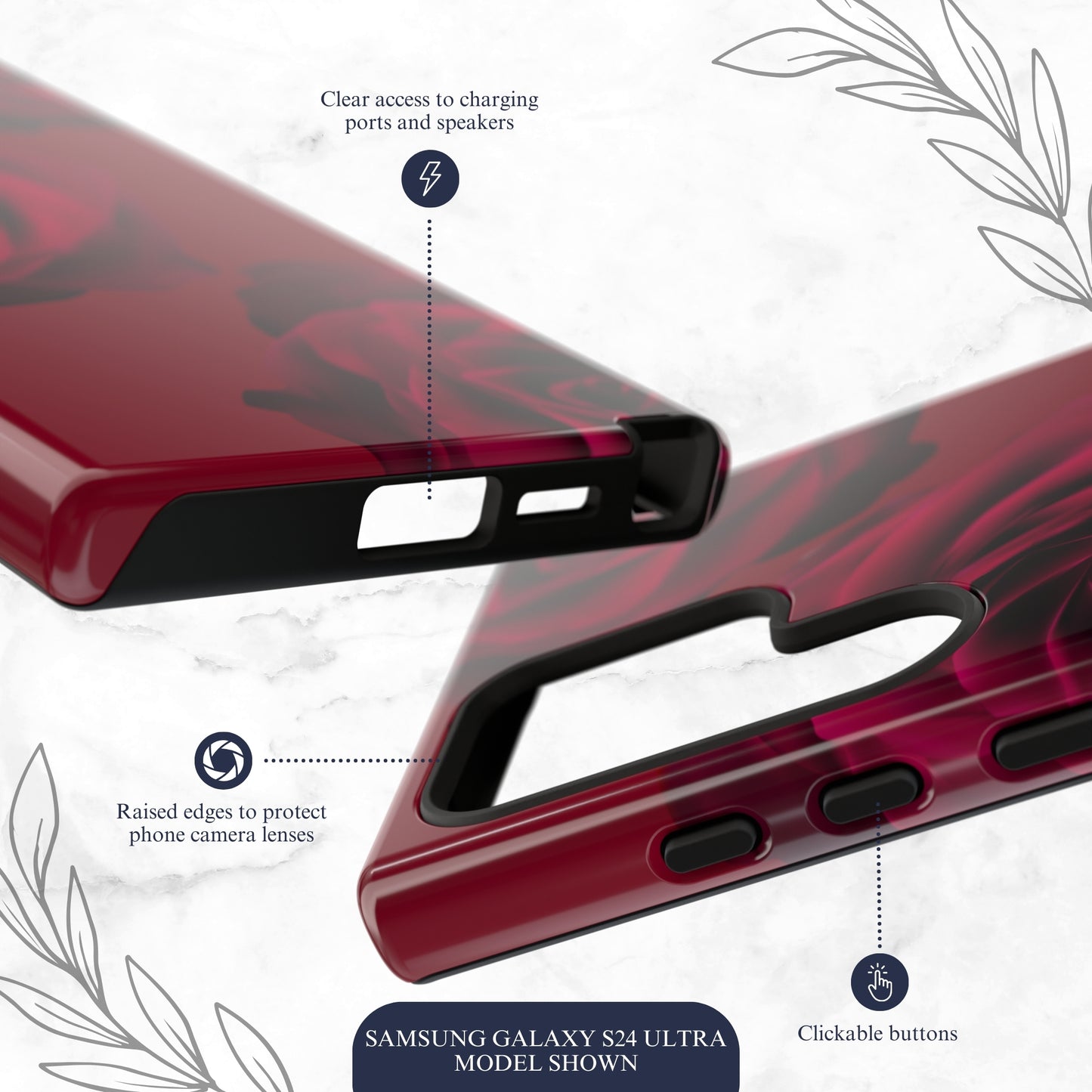 Bold Beauty - Samsung Galaxy Case Phone Case-aesthetic phone case-shockproof phone case-cute phone case-designer phone case-elegant phone case-luxury phone case-phone accessories-fashion accessory