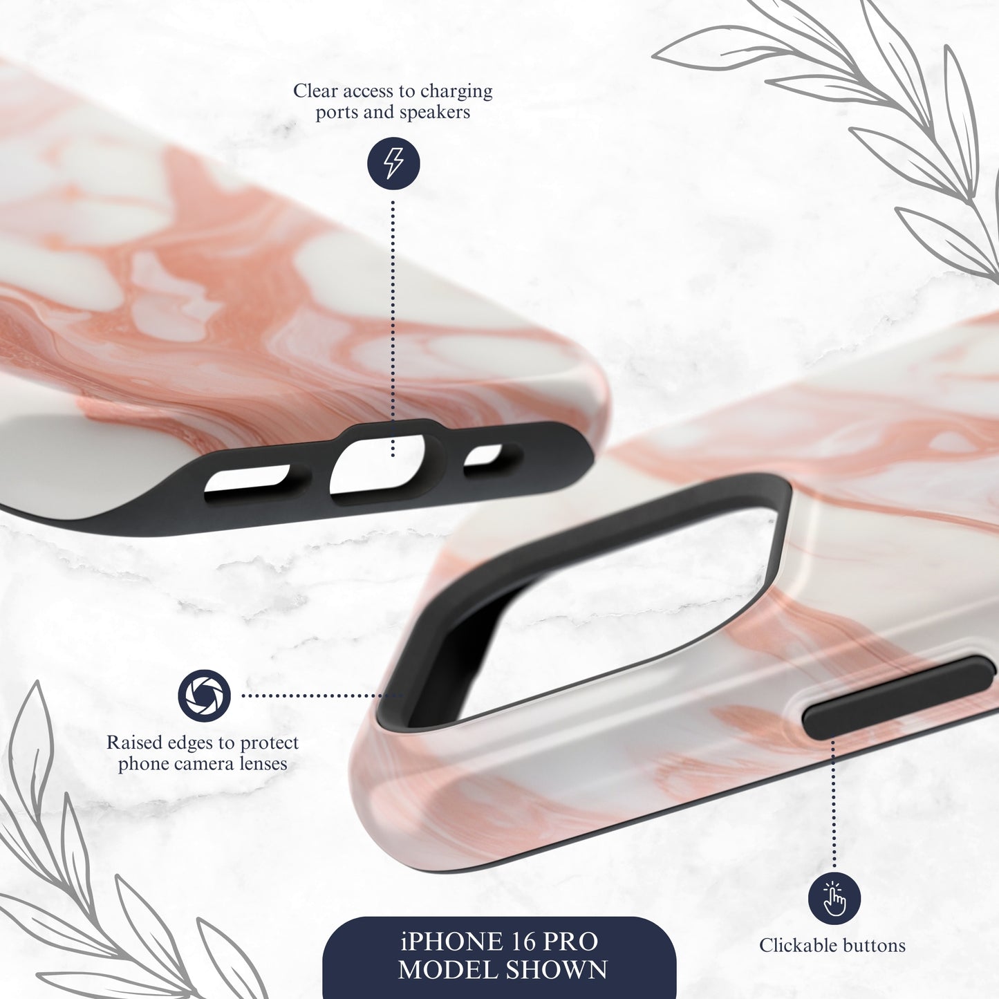 Dream Phase - Magsafe iPhone Case Phone Case-aesthetic phone case-shockproof phone case-cute phone case-designer phone case-elegant phone case-luxury phone case-phone accessories-fashion accessory
