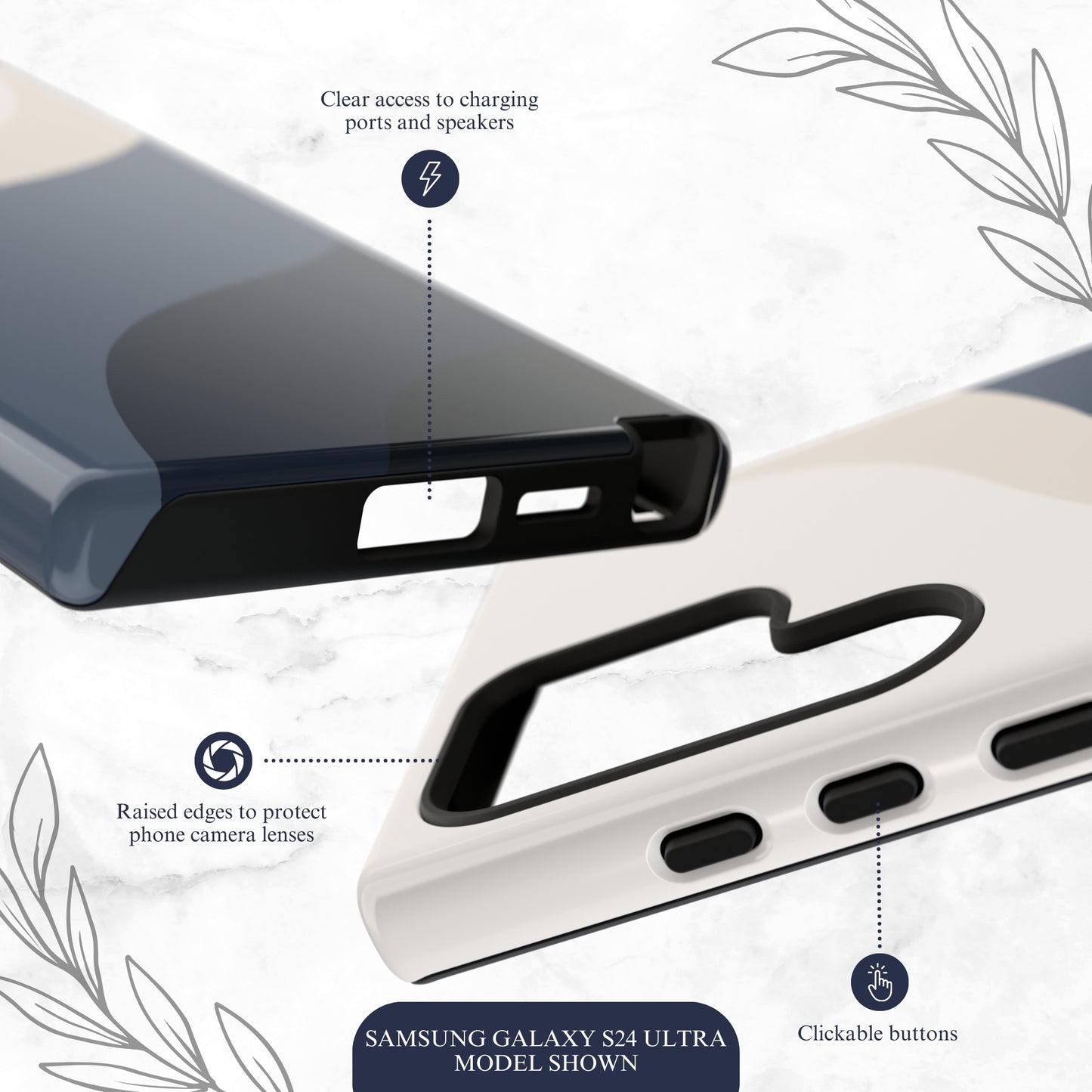 Distant Echo - Samsung Galaxy Case Phone Case-aesthetic phone case-shockproof phone case-cute phone case-designer phone case-elegant phone case-luxury phone case-phone accessories-fashion accessory