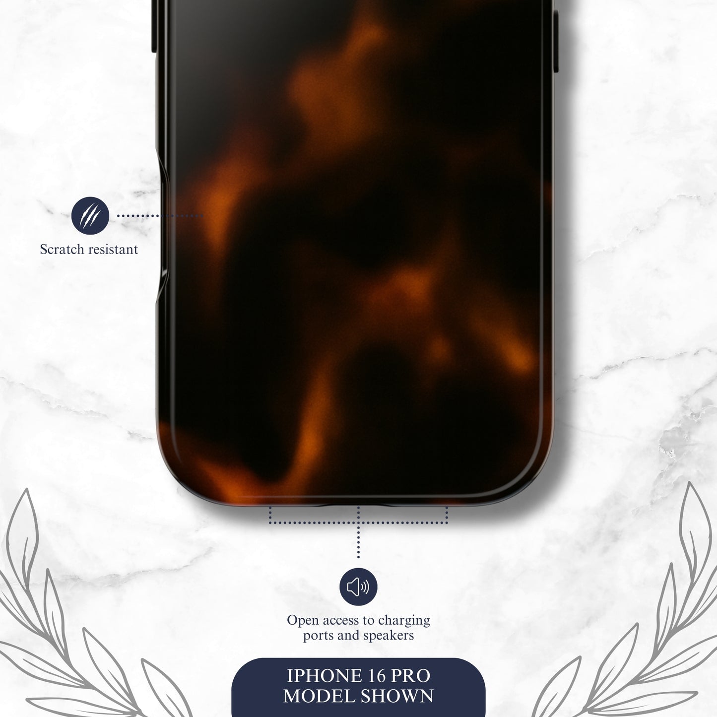 Chestnut - iPhone Case Phone Case-aesthetic phone case-shockproof phone case-cute phone case-designer phone case-elegant phone case-luxury phone case-phone accessories-fashion accessory