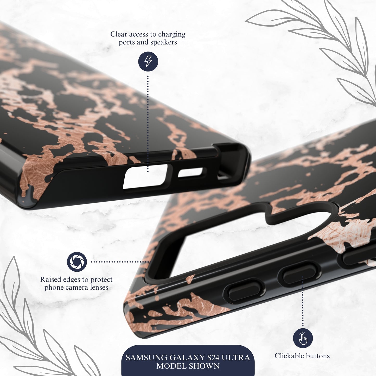 Molten Luxe - Samsung Galaxy Case Phone Case-aesthetic phone case-shockproof phone case-cute phone case-designer phone case-elegant phone case-luxury phone case-phone accessories-fashion accessory