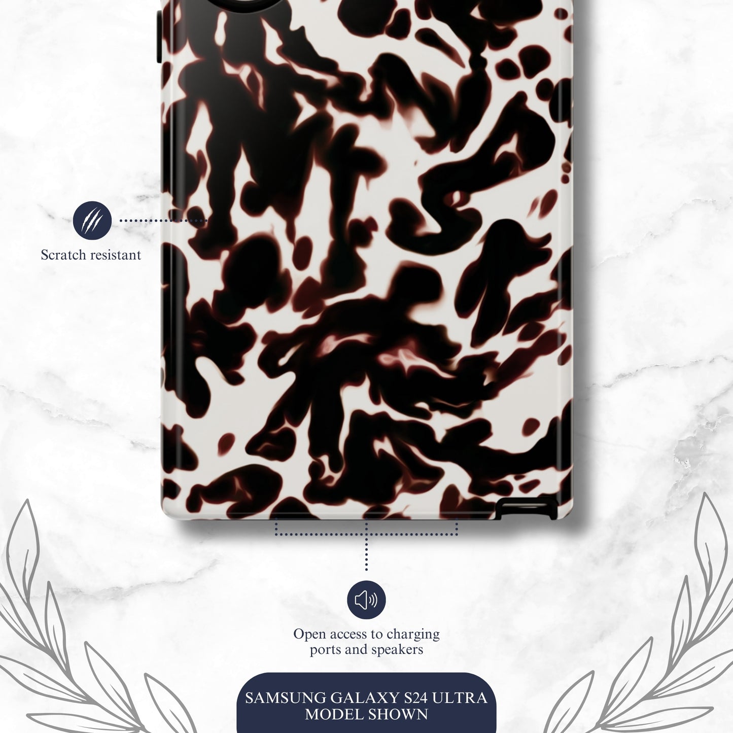 Dark Cocoa - Samsung Galaxy Case Phone Case-aesthetic phone case-shockproof phone case-cute phone case-designer phone case-elegant phone case-luxury phone case-phone accessories-fashion accessory