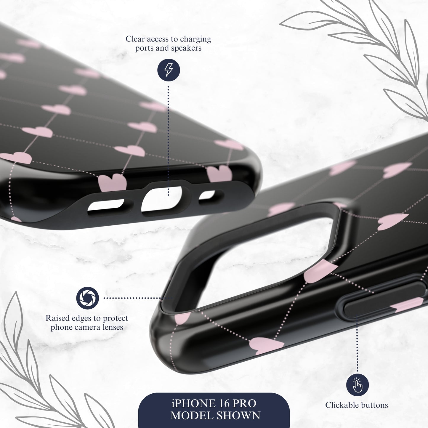 Dark Romance - Magsafe iPhone Case Phone Case-aesthetic phone case-shockproof phone case-cute phone case-designer phone case-elegant phone case-luxury phone case-phone accessories-fashion accessory