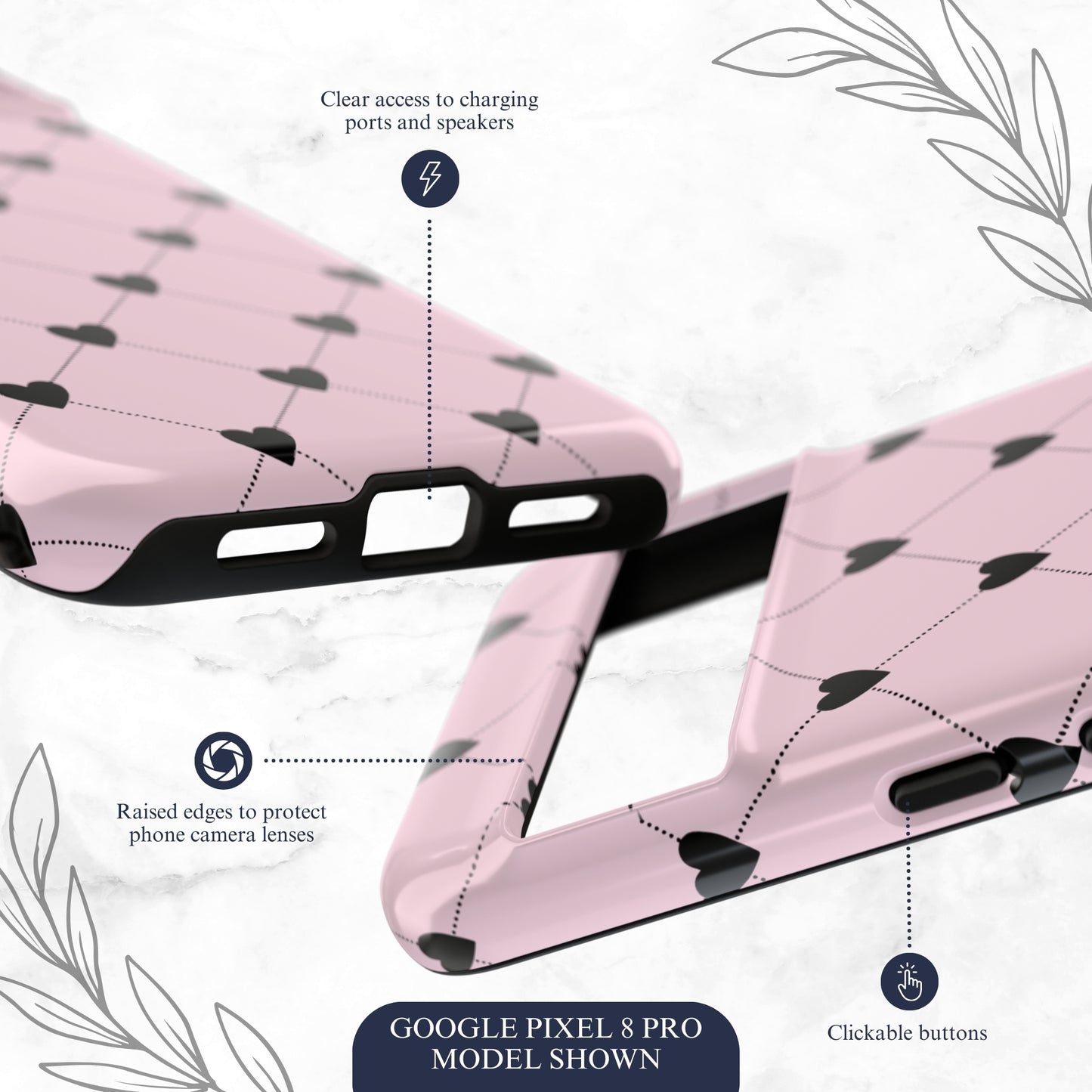 Love Quilt - Google Pixel Case Phone Case-aesthetic phone case-shockproof phone case-cute phone case-designer phone case-elegant phone case-luxury phone case-phone accessories-fashion accessory