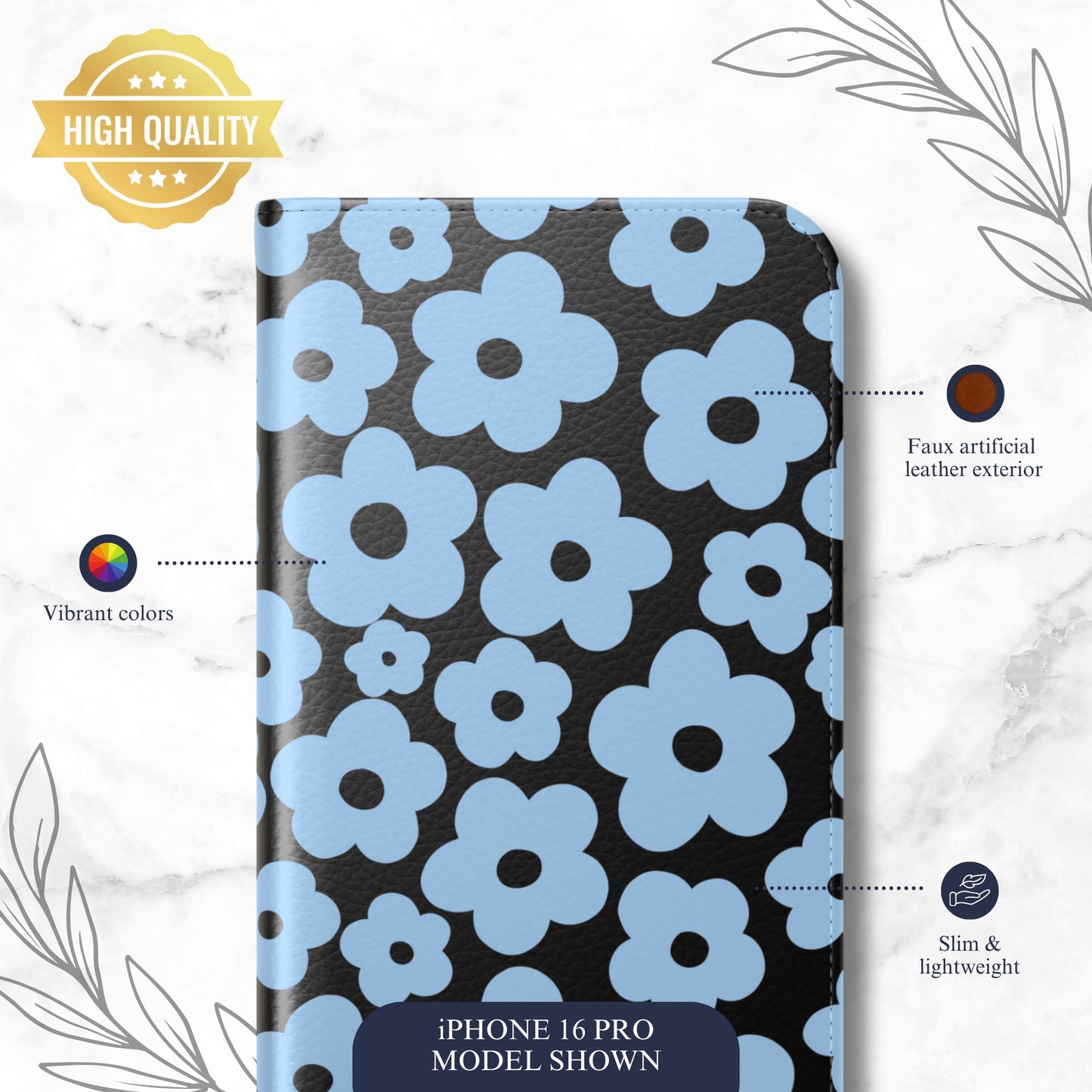 Off Season - iPhone Flip Case Wallet, Leather Folio Case Phone Case-aesthetic phone case-shockproof phone case-cute phone case-designer phone case-elegant phone case-luxury phone case-phone accessories-fashion accessory