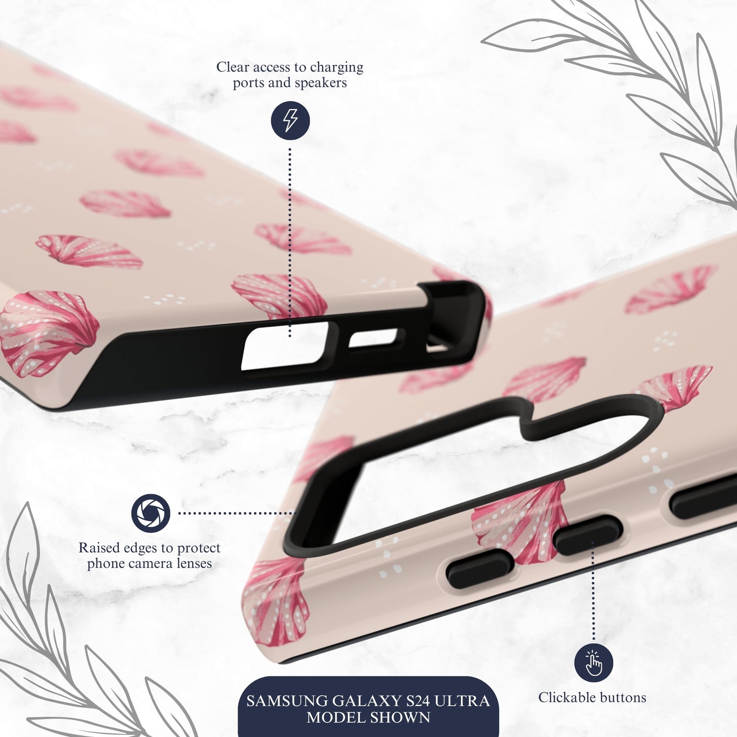 Coastal Vacation - Samsung Galaxy Case Phone Case-aesthetic phone case-shockproof phone case-cute phone case-designer phone case-elegant phone case-luxury phone case-phone accessories-fashion accessory