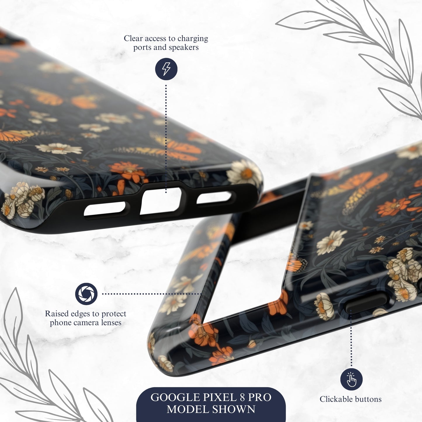 Enchanted - Google Pixel Case Phone Case-aesthetic phone case-shockproof phone case-cute phone case-designer phone case-elegant phone case-luxury phone case-phone accessories-fashion accessory