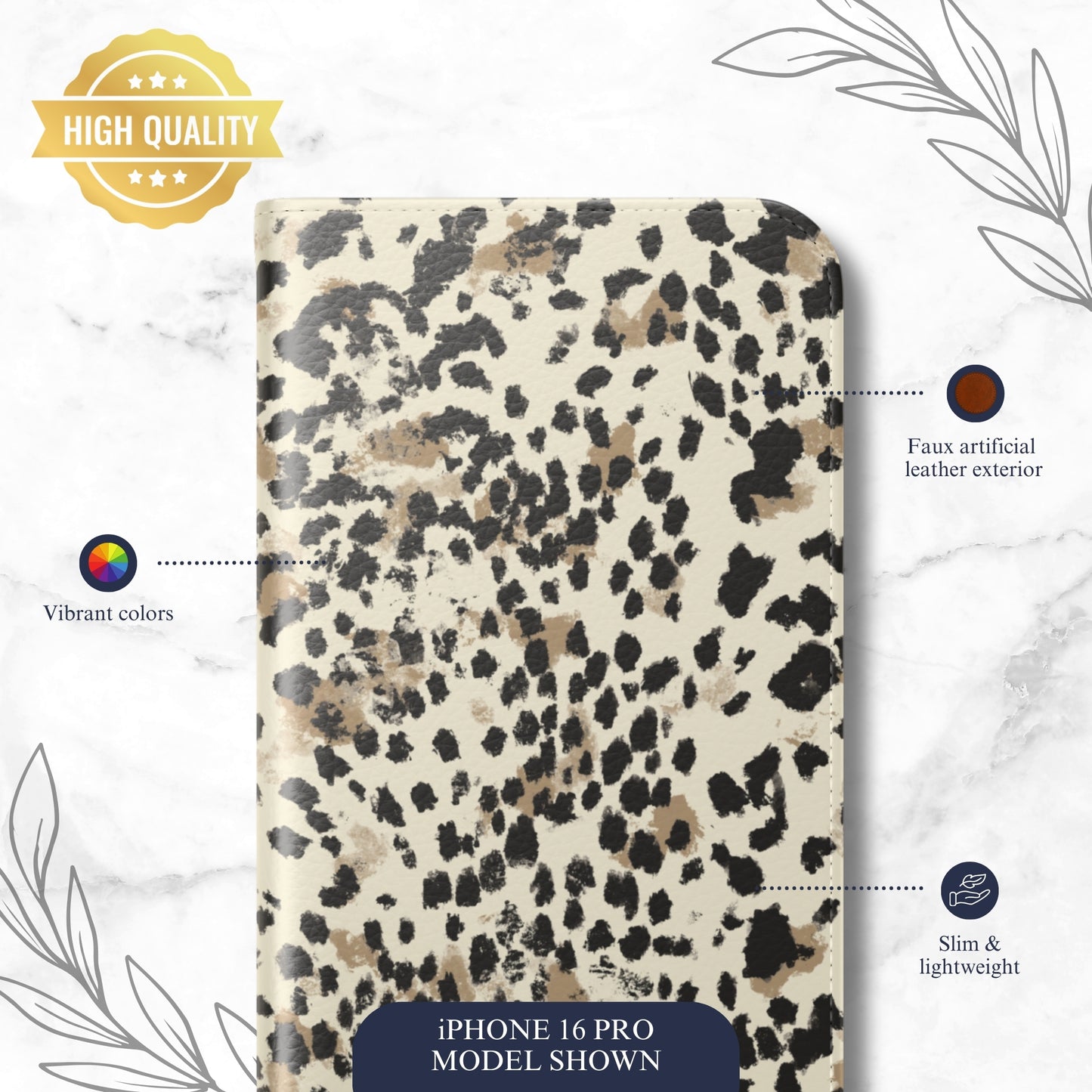Morning Rush - iPhone Flip Case Wallet, Leather Folio Case Phone Case-aesthetic phone case-shockproof phone case-cute phone case-designer phone case-elegant phone case-luxury phone case-phone accessories-fashion accessory