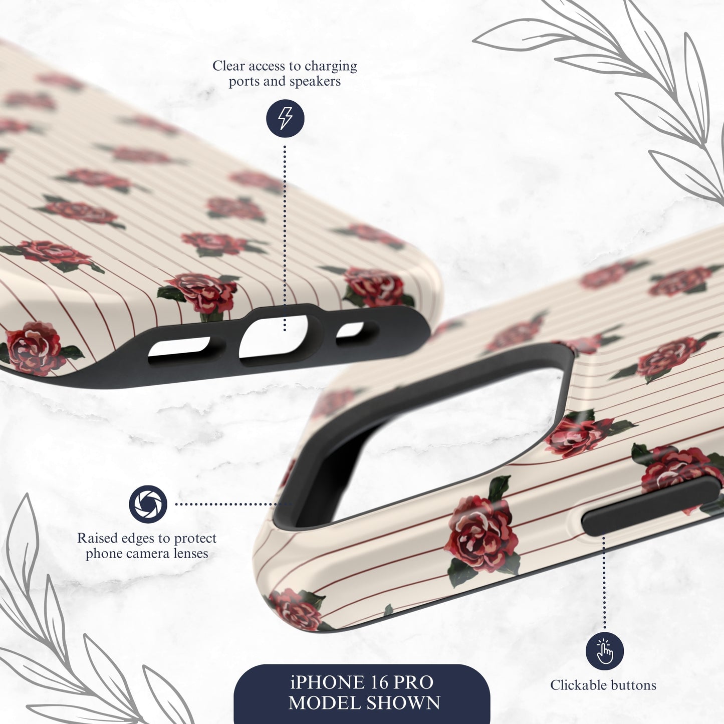 Afternoon Affair - Magsafe iPhone Case Phone Case-aesthetic phone case-shockproof phone case-cute phone case-designer phone case-elegant phone case-luxury phone case-phone accessories-fashion accessory