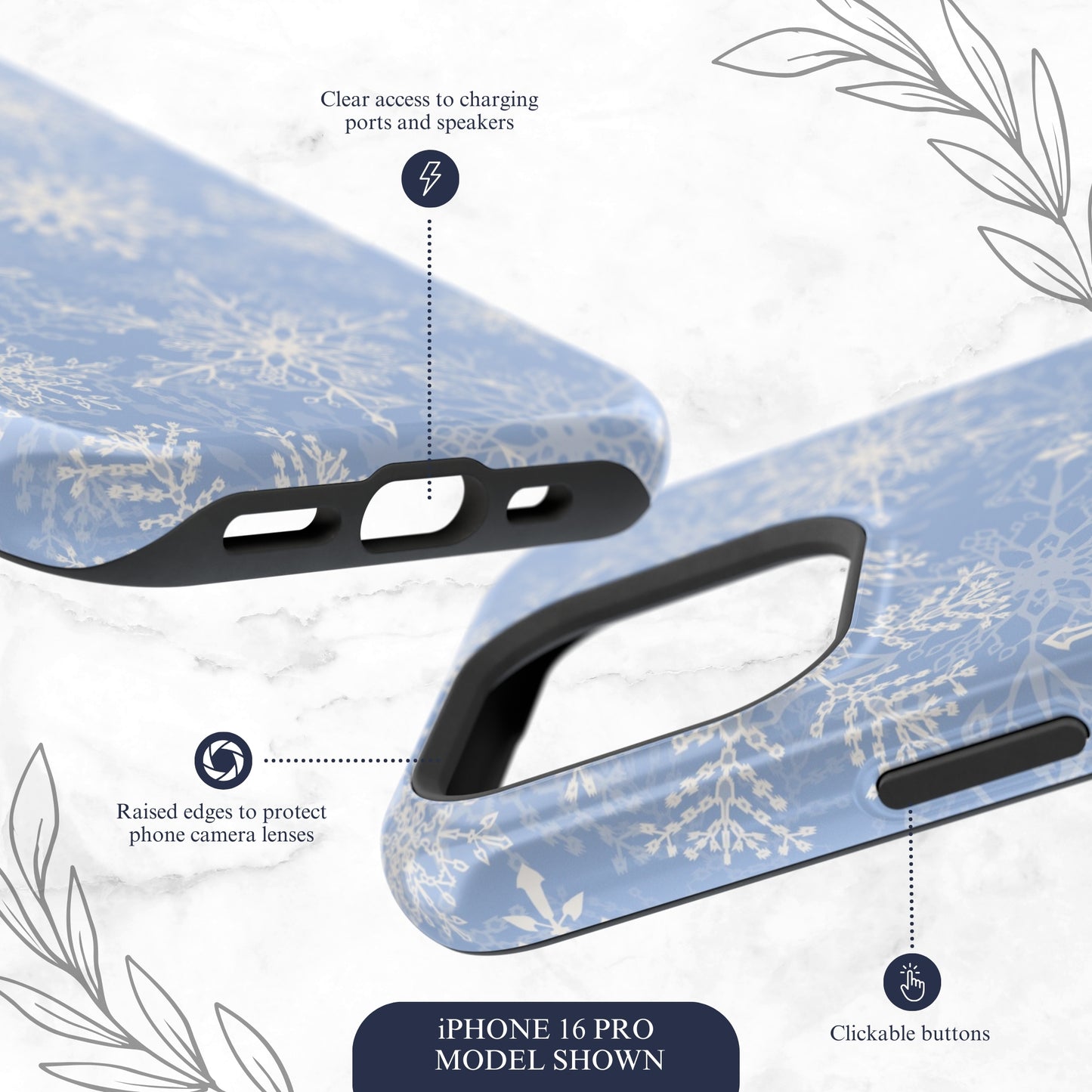 Winter Kiss - Magsafe iPhone Case Phone Case-aesthetic phone case-shockproof phone case-cute phone case-designer phone case-elegant phone case-luxury phone case-phone accessories-fashion accessory