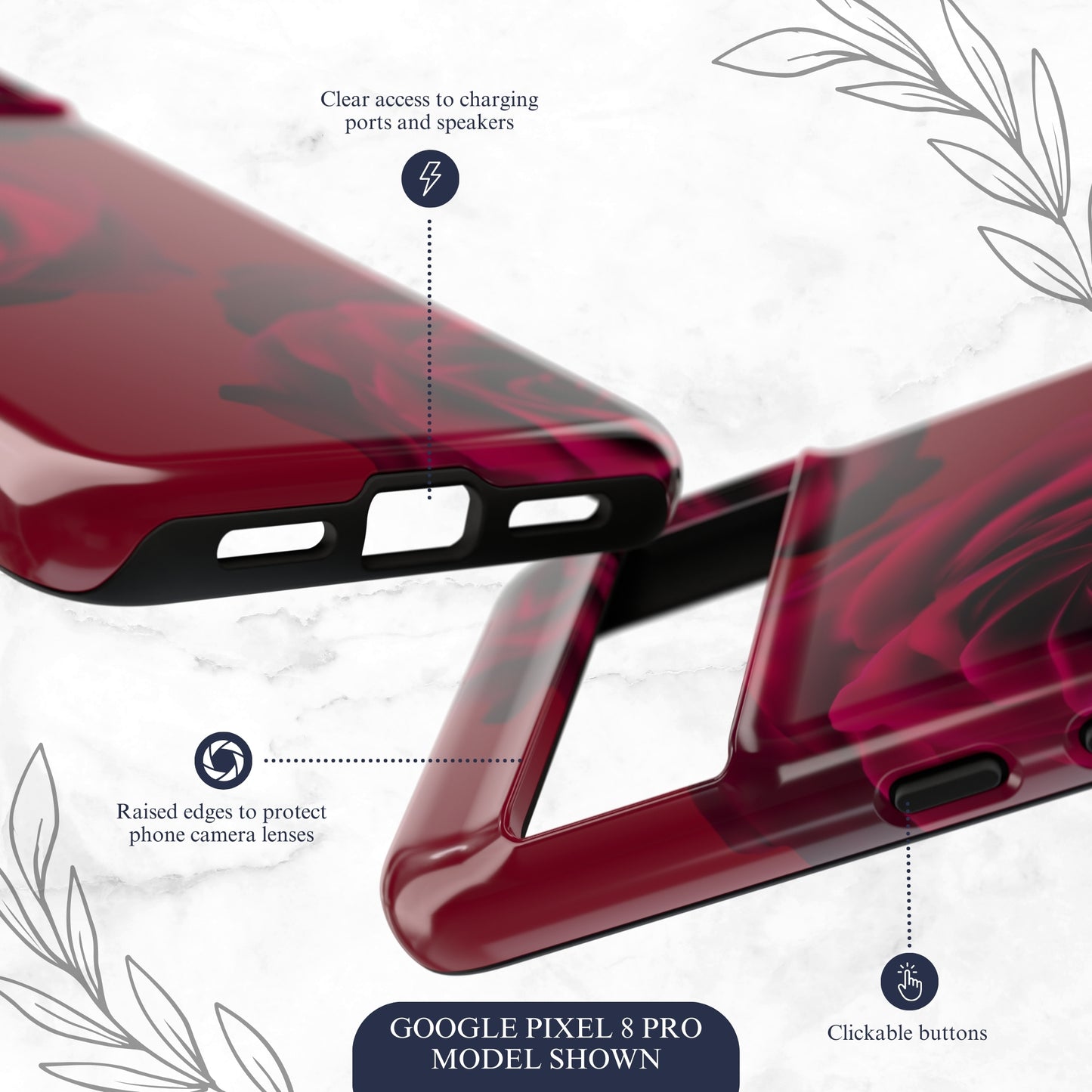 Bold Beauty - Google Pixel Case Phone Case-aesthetic phone case-shockproof phone case-cute phone case-designer phone case-elegant phone case-luxury phone case-phone accessories-fashion accessory