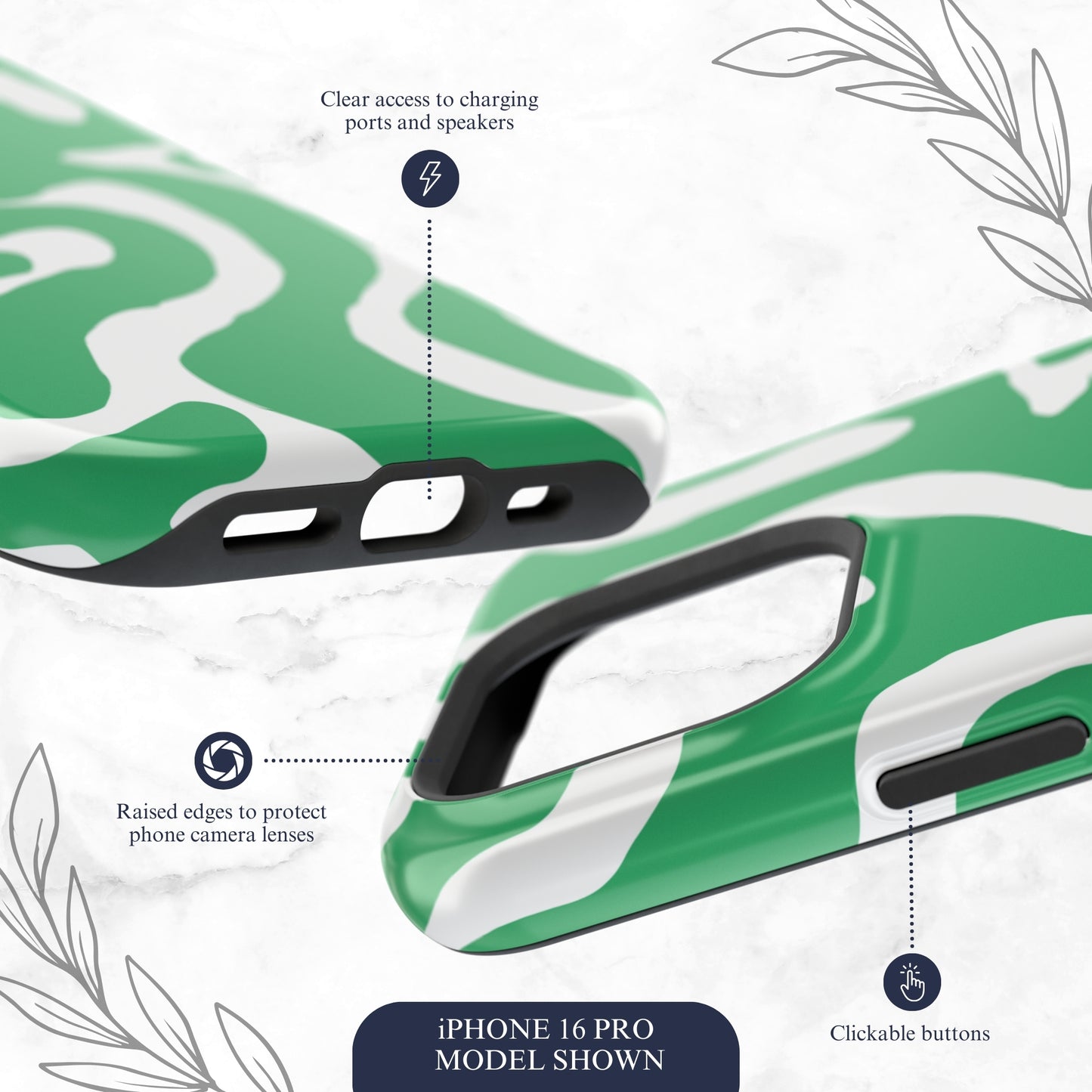 Pistachio - Magsafe iPhone Case Phone Case-aesthetic phone case-shockproof phone case-cute phone case-designer phone case-elegant phone case-luxury phone case-phone accessories-fashion accessory