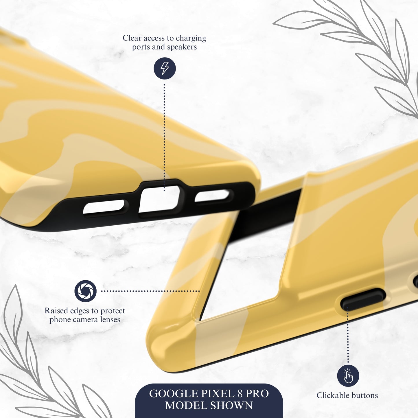 Golden Hour - Google Pixel Case Phone Case-aesthetic phone case-shockproof phone case-cute phone case-designer phone case-elegant phone case-luxury phone case-phone accessories-fashion accessory